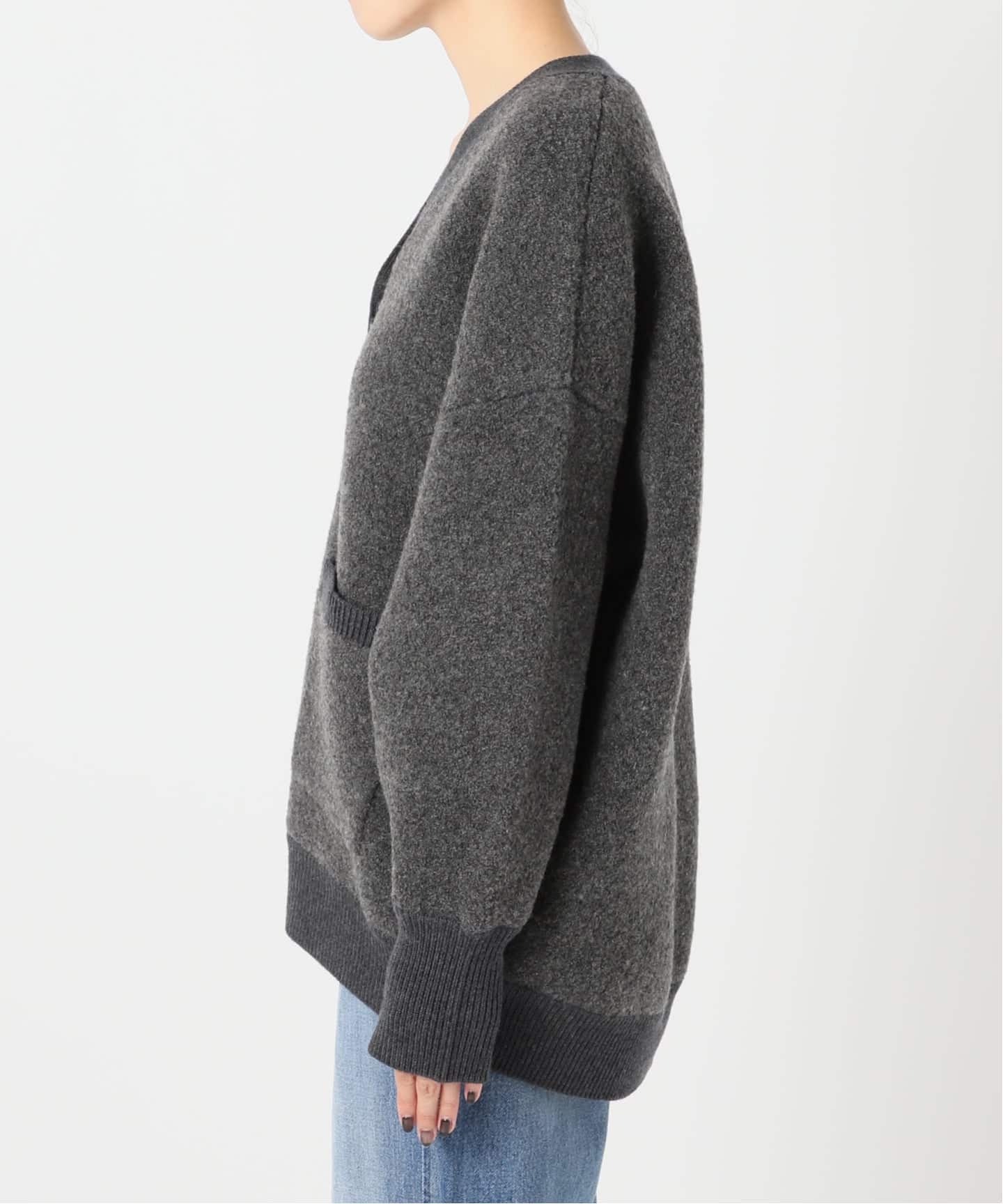 追加》ブークレダブルフェイスカーディガン（カーディガン）｜Spick