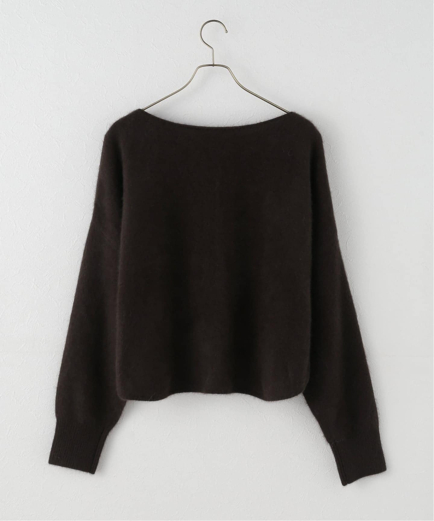 うどん25awスピックアンドスパンFOX/ALPACAルーズニット完売 FOX/ALPACAルーズニット（ニット／セーター）｜Spick and Span