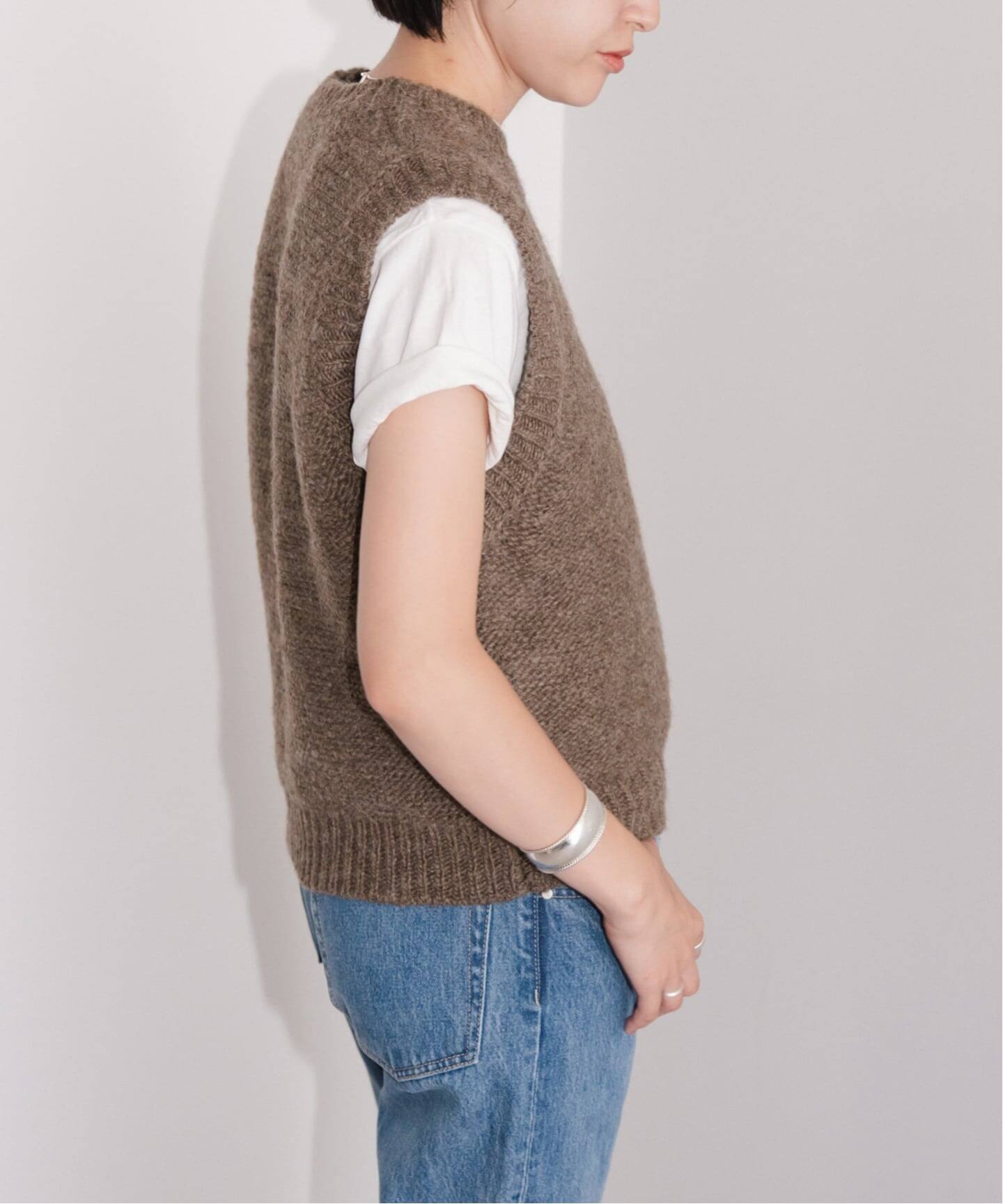 K.Ayami*Sヴィンテージライクニットベスト（ベスト）｜Spick and Span