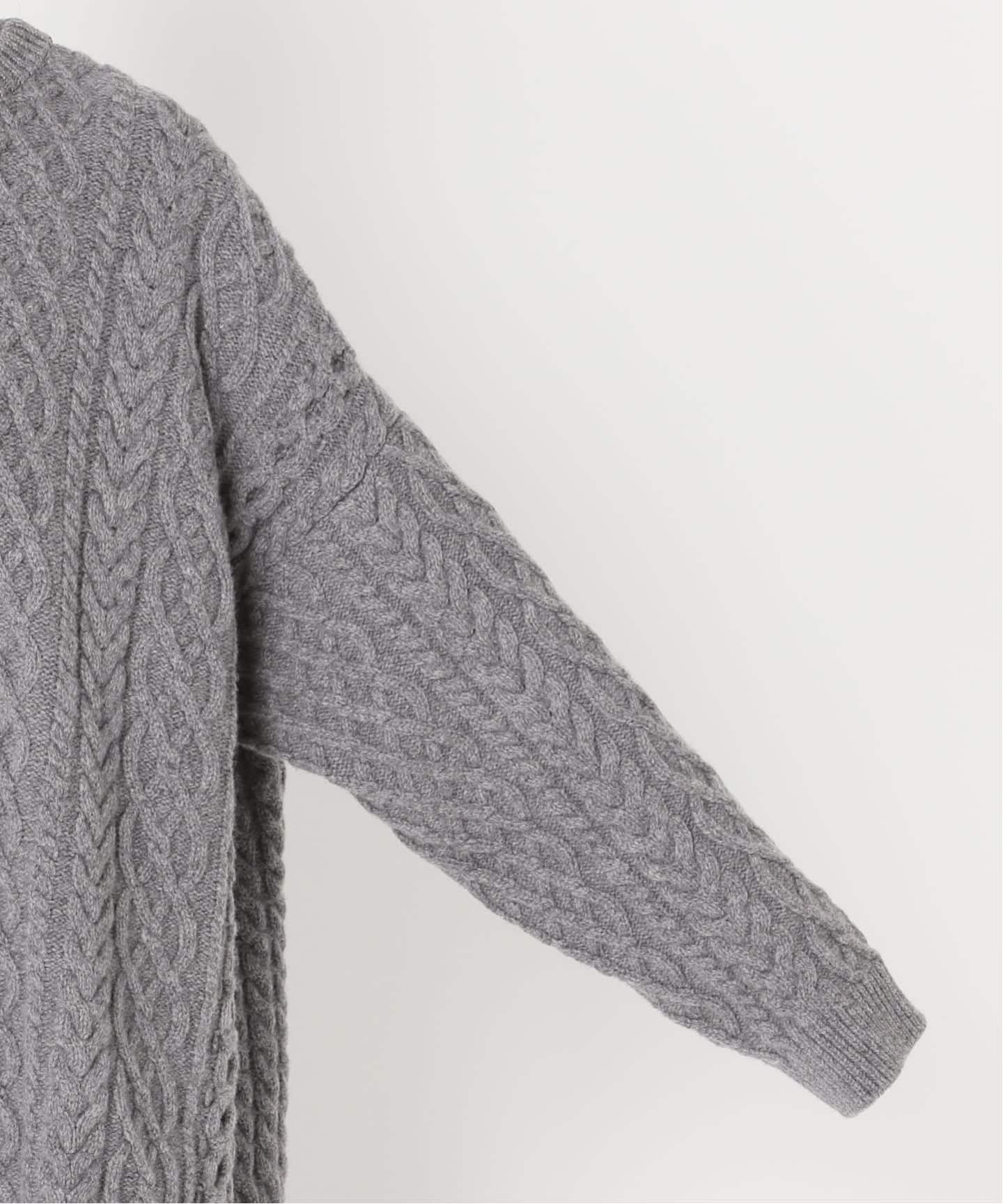 Higuchi*Sアラン柄ルーズニット（ニット／セーター）｜Spick and Span