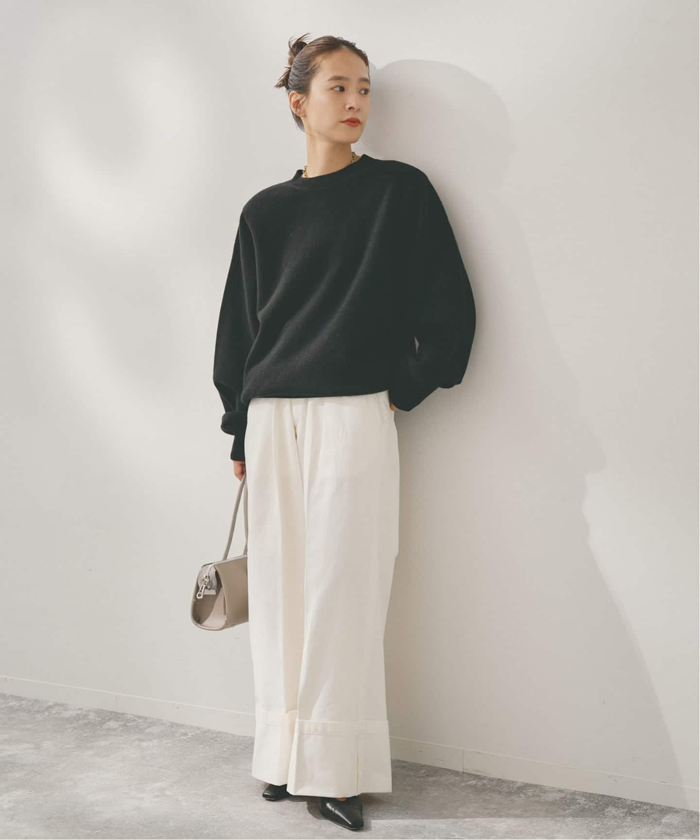 Higuchi*Sパワーショルダーニット（ニット／セーター）｜Spick and