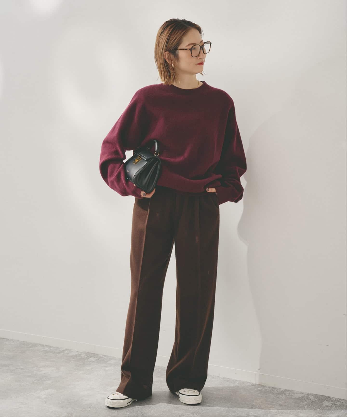 Higuchi*Sパワーショルダーニット（ニット／セーター）｜Spick and