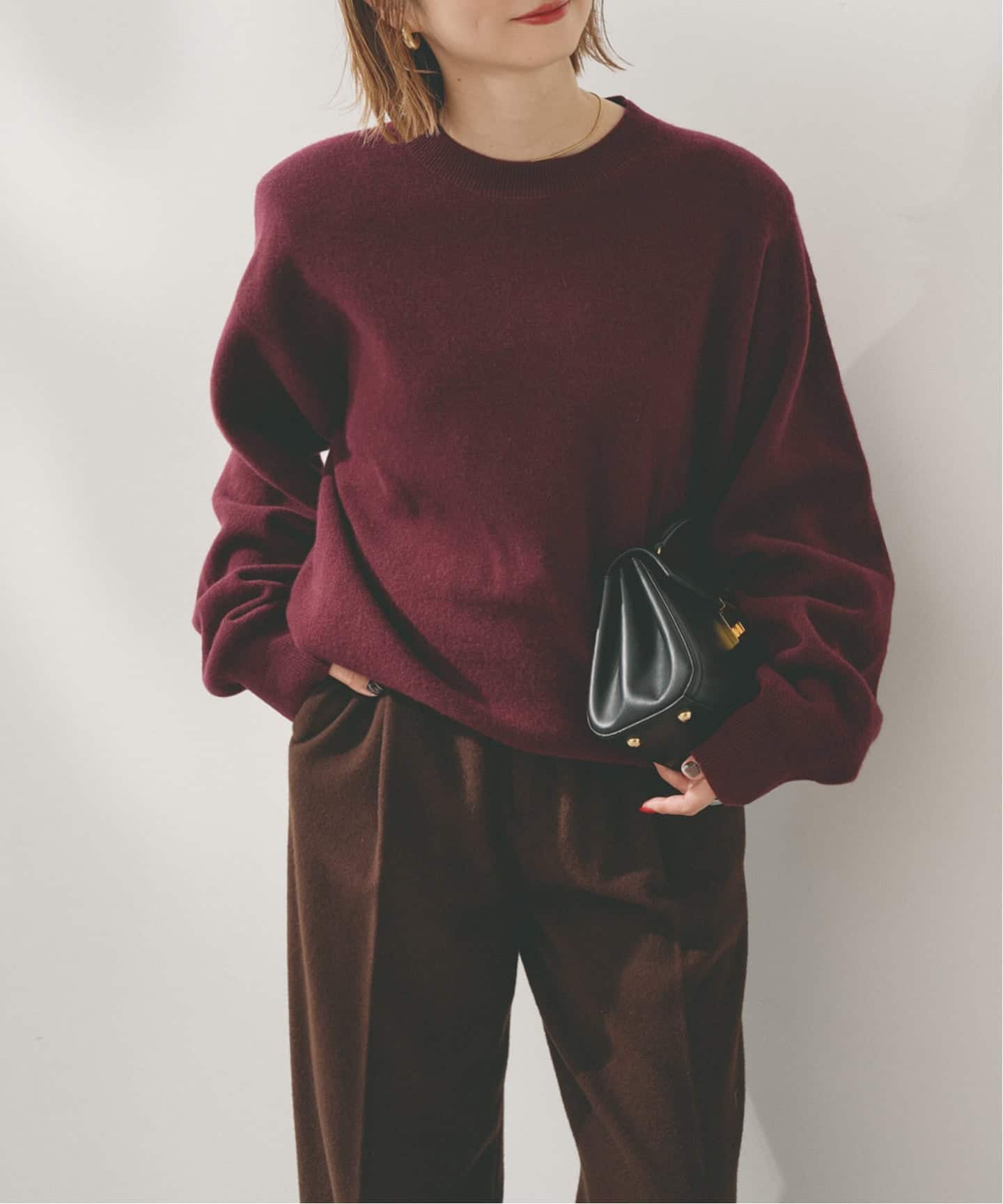 Higuchi*Sパワーショルダーニット（ニット／セーター）｜Spick and