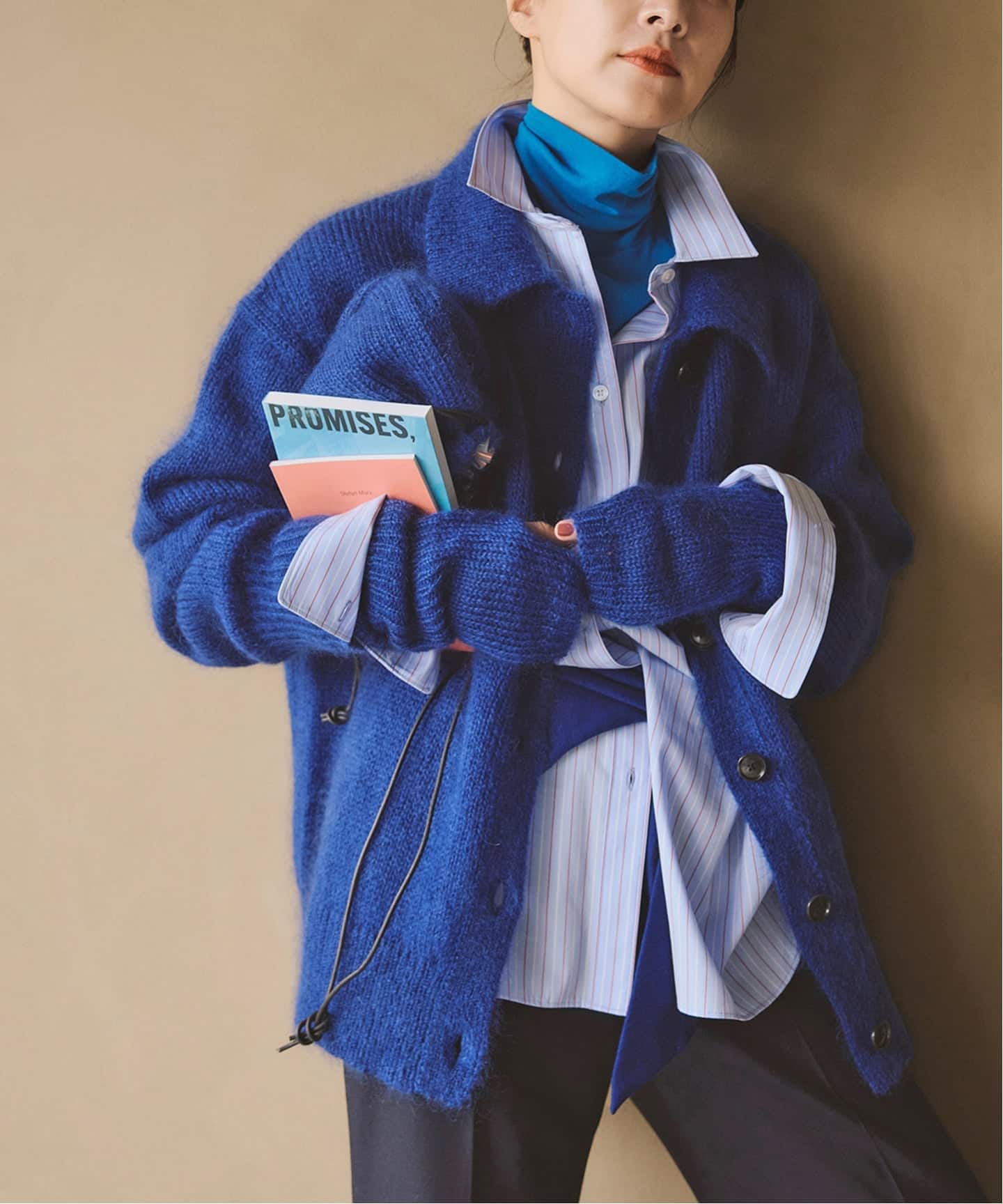 a&m アルパカミックスポロシャツニット（ニット／セーター）｜Spick