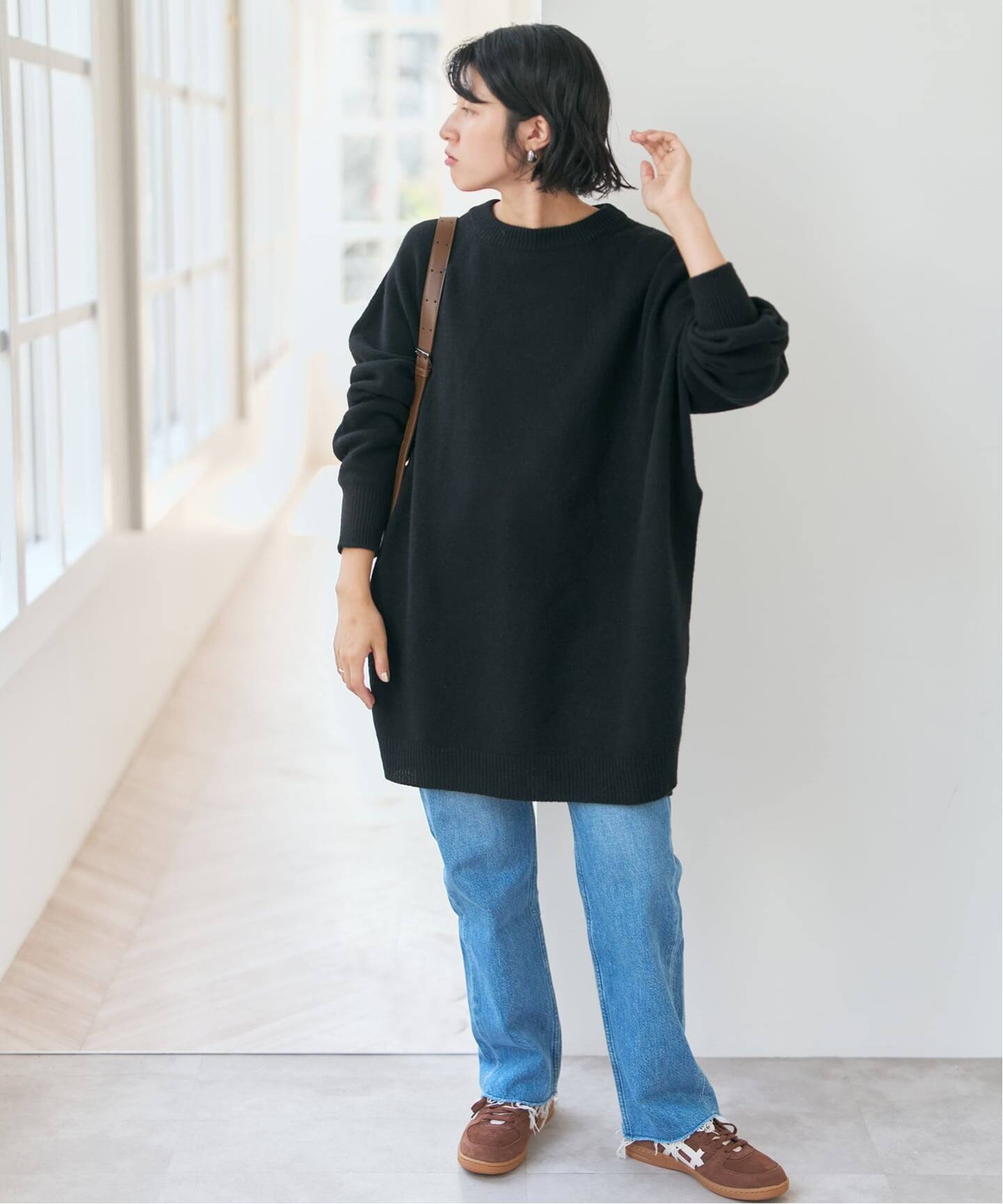 Spick &amp; Span サイドスリットチュニック 今期!! Spick & Span サイドスリットチュニック 【公式通販】