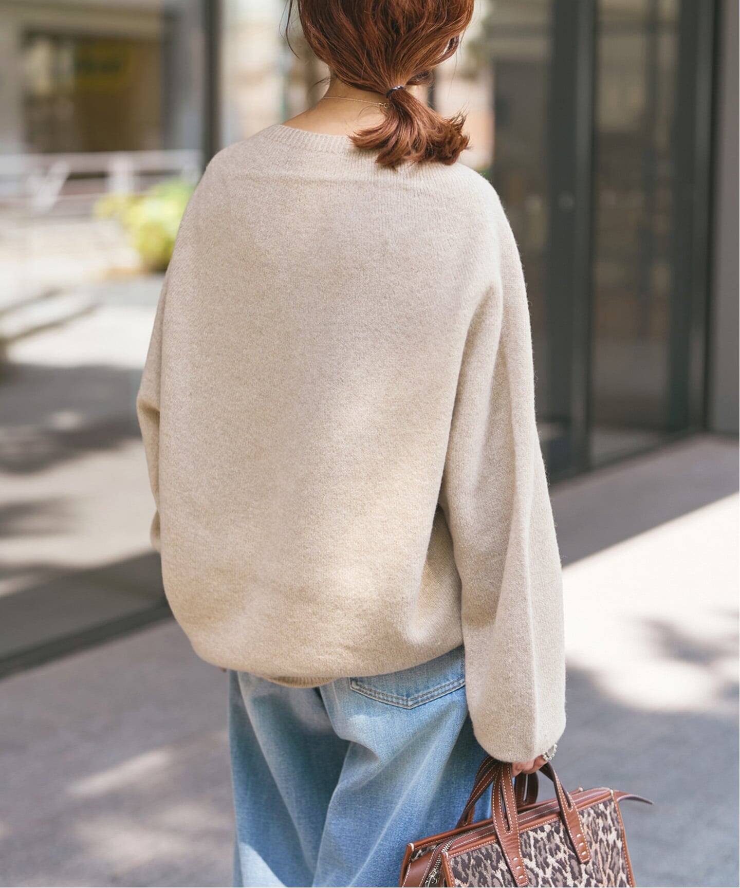 ニュアンスコクーンシルエットニット（ニット／セーター）｜Spick and