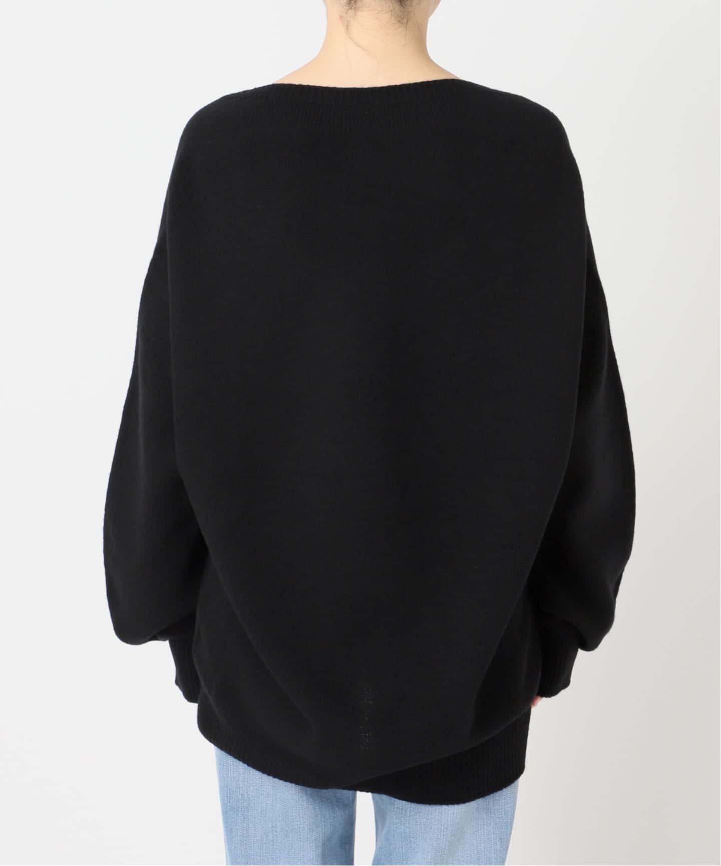 【完売品】ニュアンスコクーンシルエットニット Spick＆Span（スピック アンド スパン） ニット セーター ニュアンス