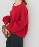 ニュアンスコクーンシルエットニット