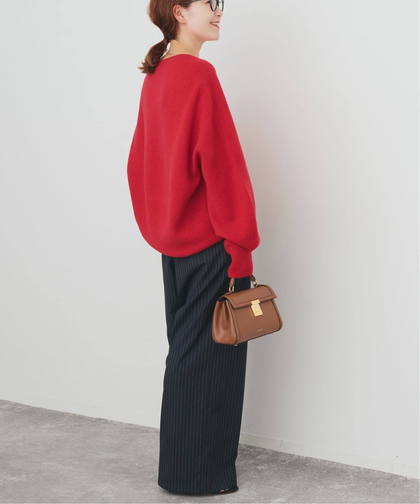 新色有り / 追加》ニュアンスコクーンシルエットニット（ニット