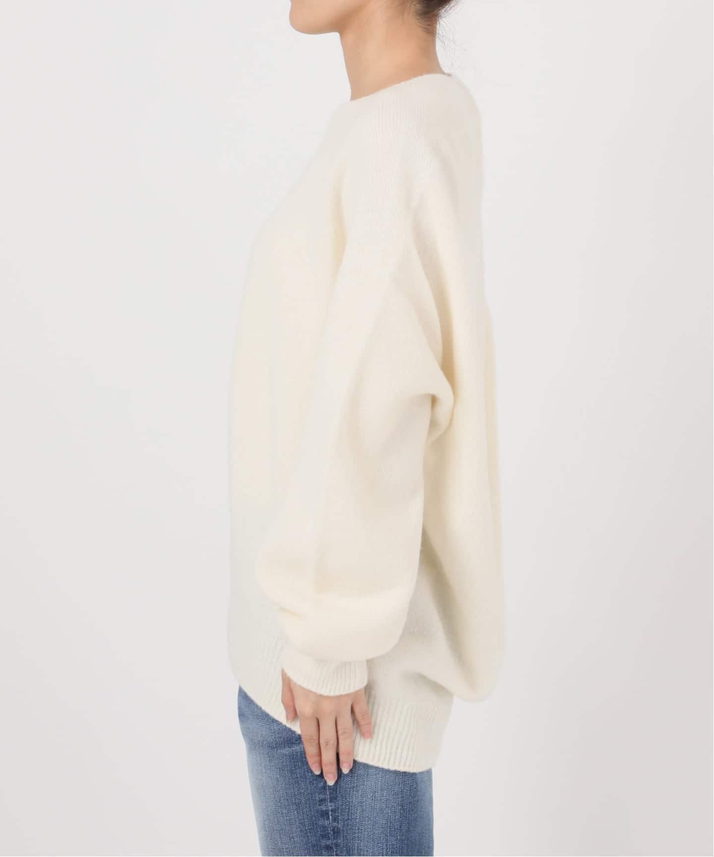 【完売品】ニュアンスコクーンシルエットニット ニュアンスコクーンシルエットニット（ニット／セーター）｜Spick and