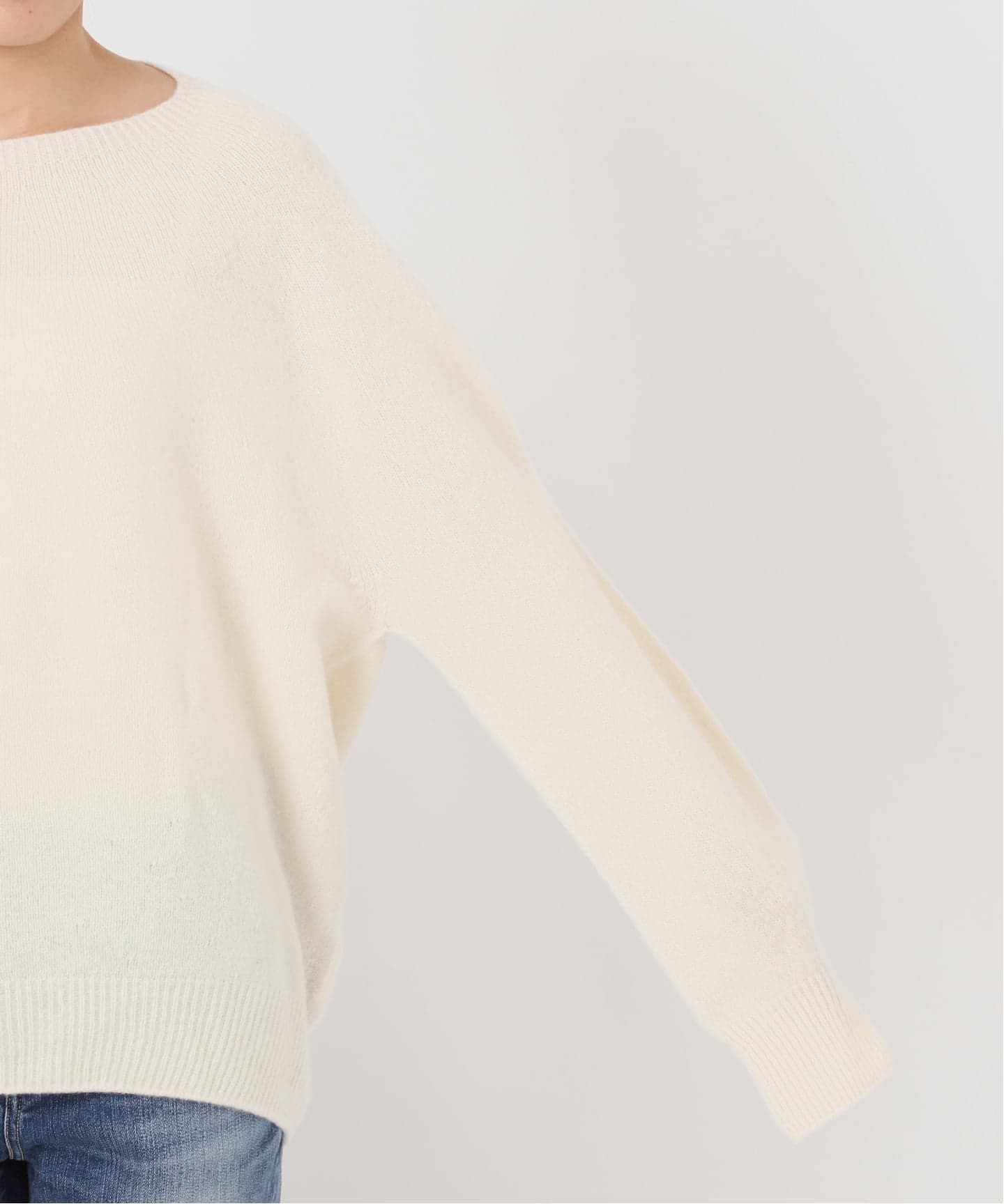 新色有り / 追加》ニュアンスコクーンシルエットニット（ニット