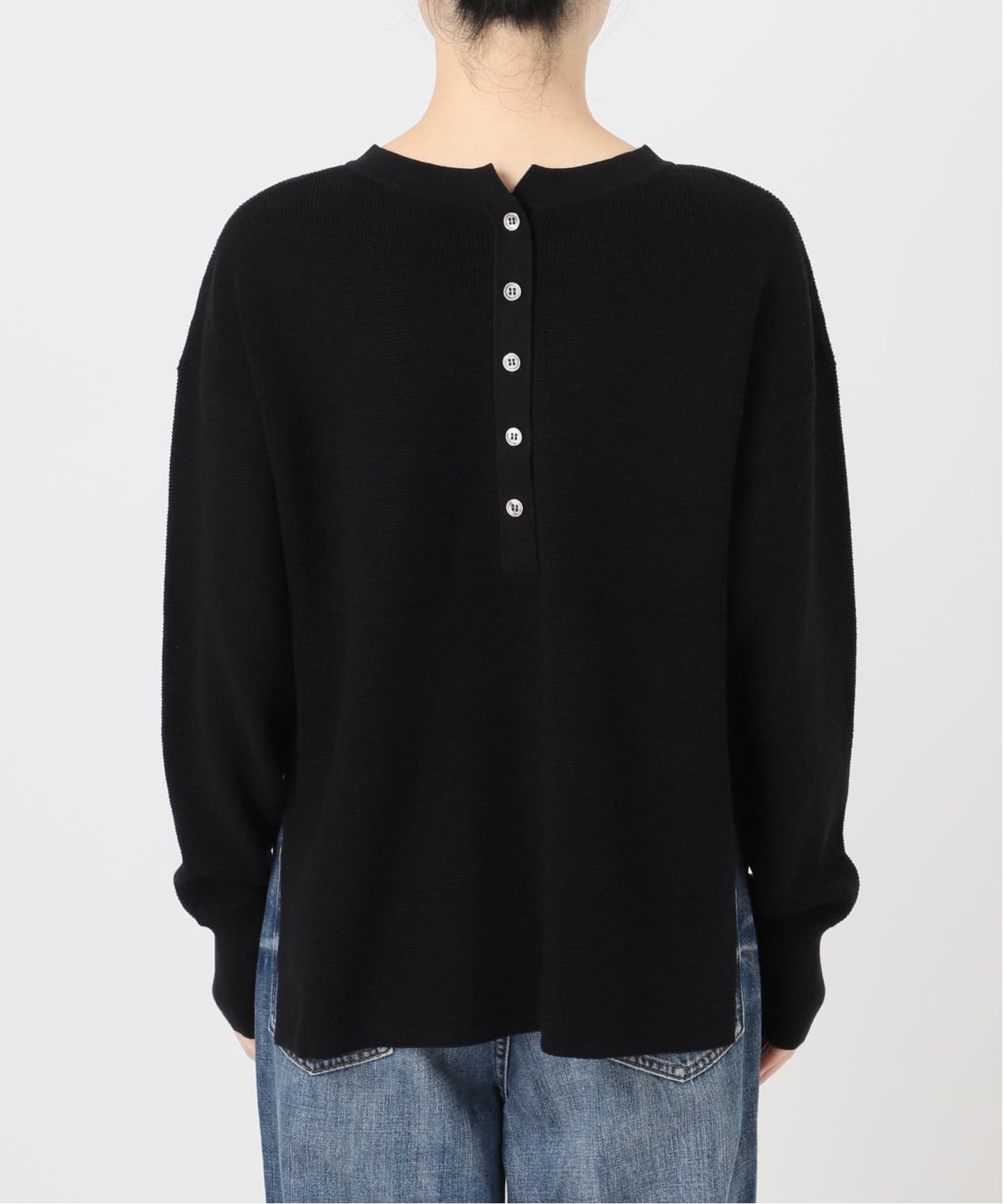 前後2WAYワッフルプルオーバー（ニット／セーター）｜Spick and Span