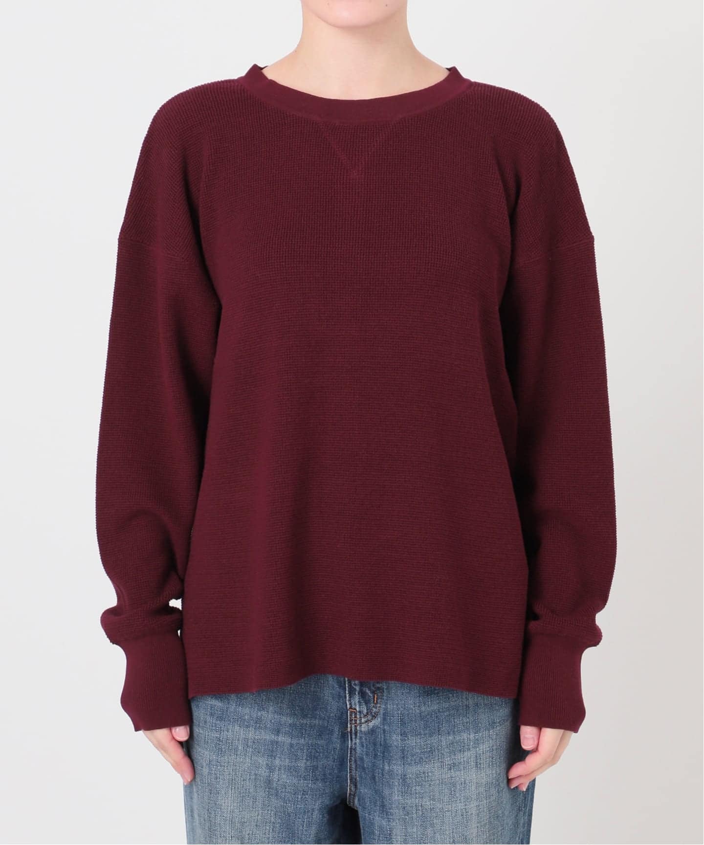 前後2WAYワッフルプルオーバー（ニット／セーター）｜Spick and Span