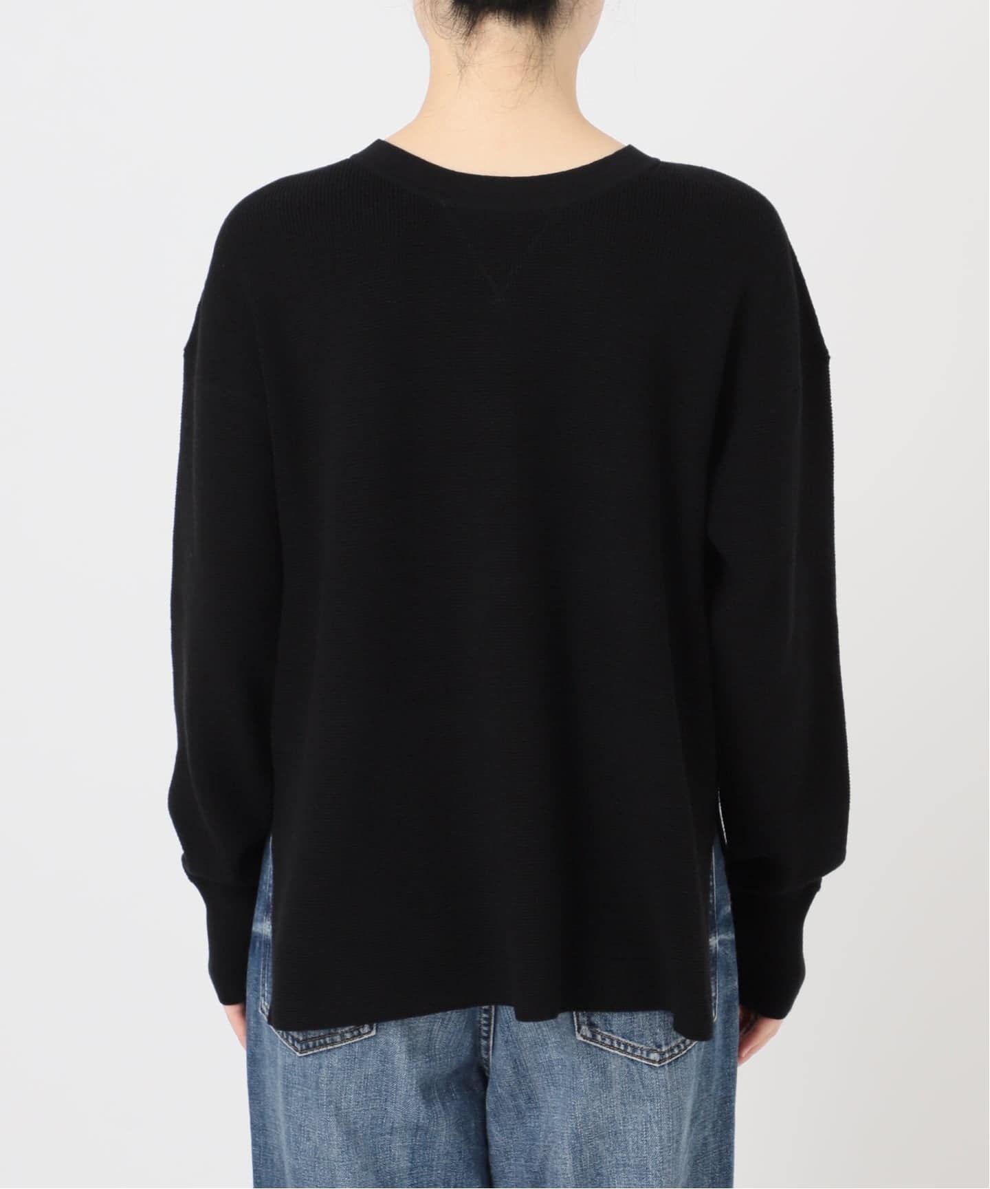 前後2WAYワッフルプルオーバー(ニット/セーター)|Spick & Span 前後2WAYワッフルプルオーバー(ニット/セーター)|Spick & Span