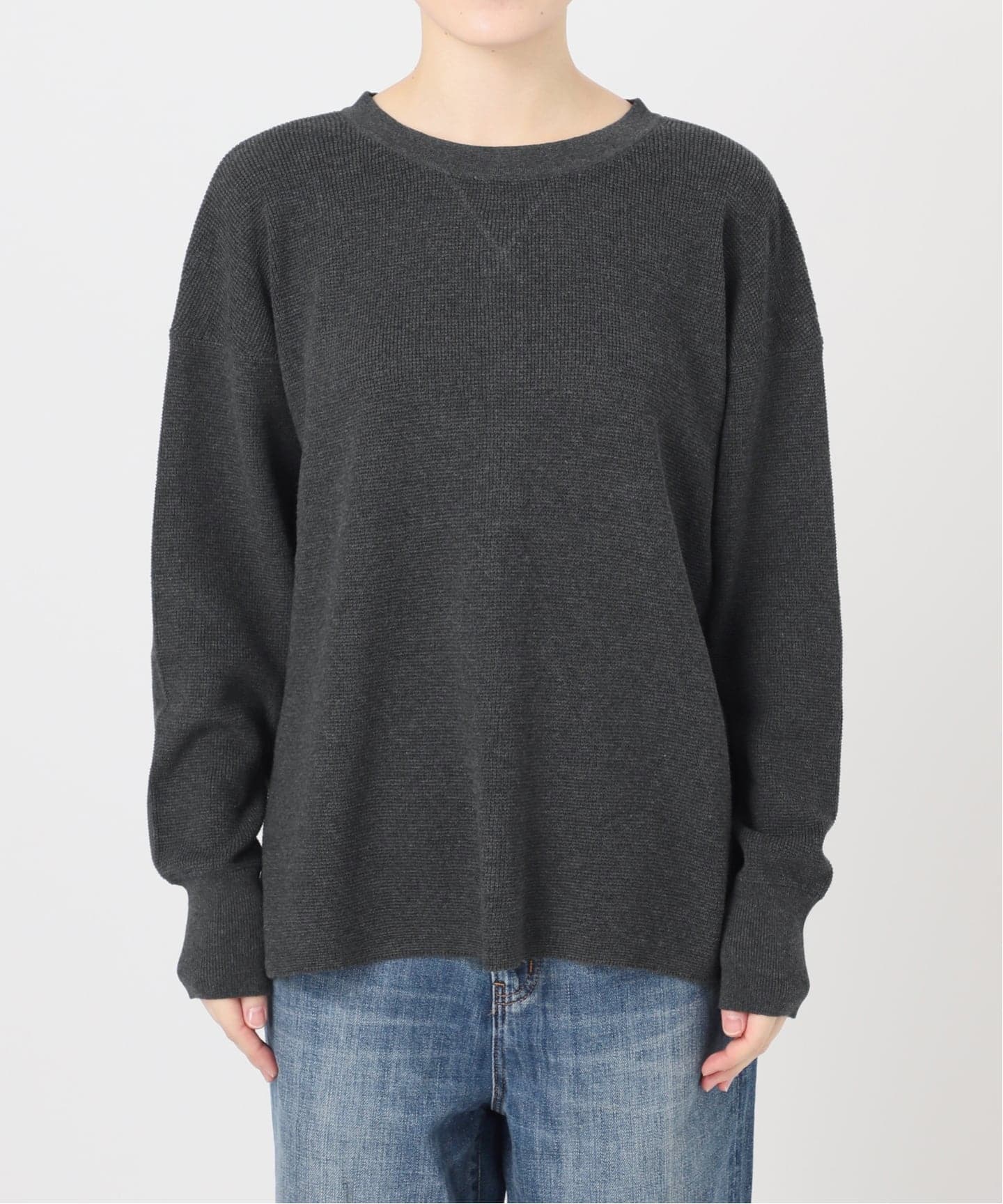 前後2WAYワッフルプルオーバー（ニット／セーター）｜Spick and Span