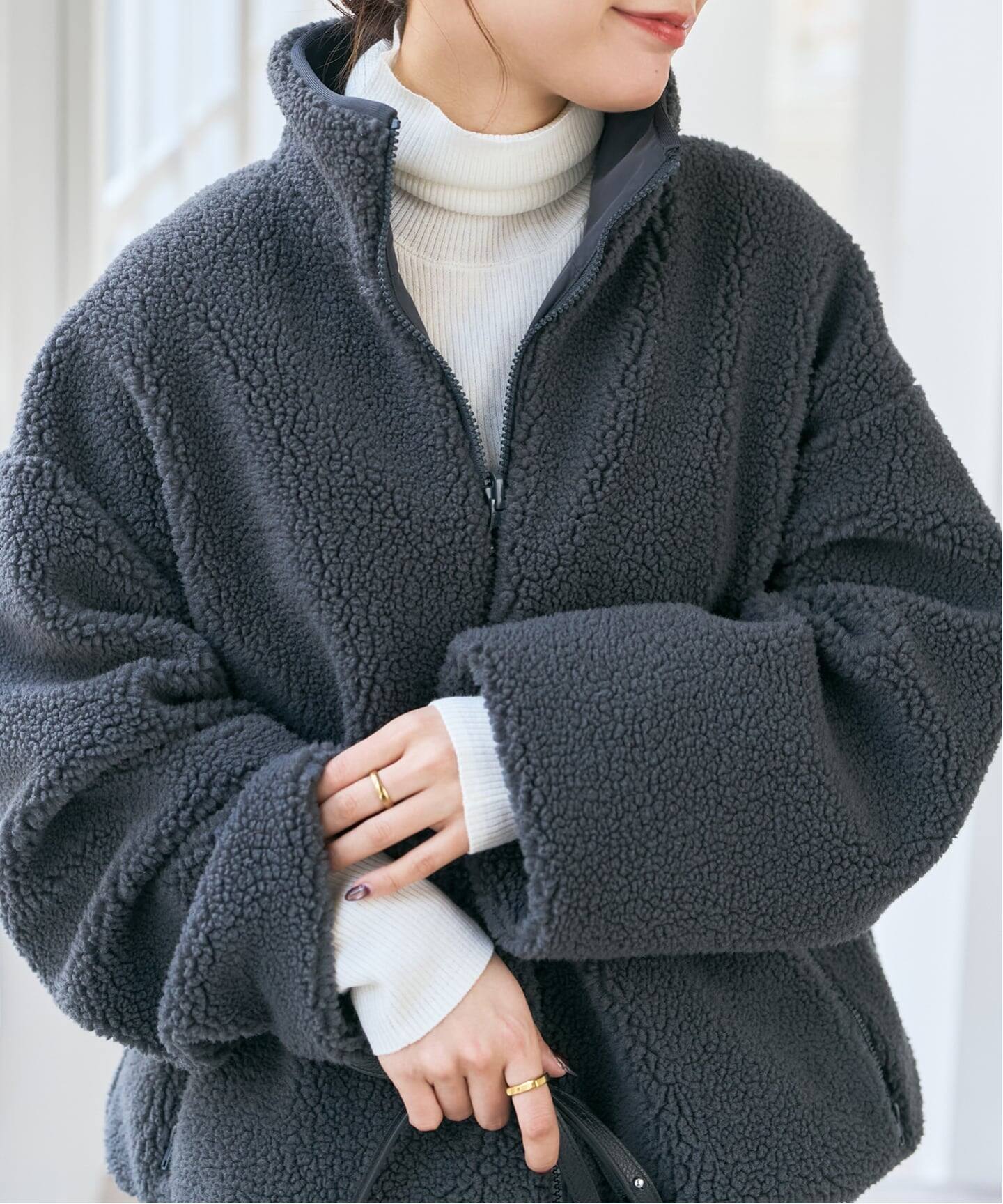 専用☆新品☆スピックアンドスパン リブタートル 追加》リブタートルニット（ニット／セーター）｜UBY Spick & Span