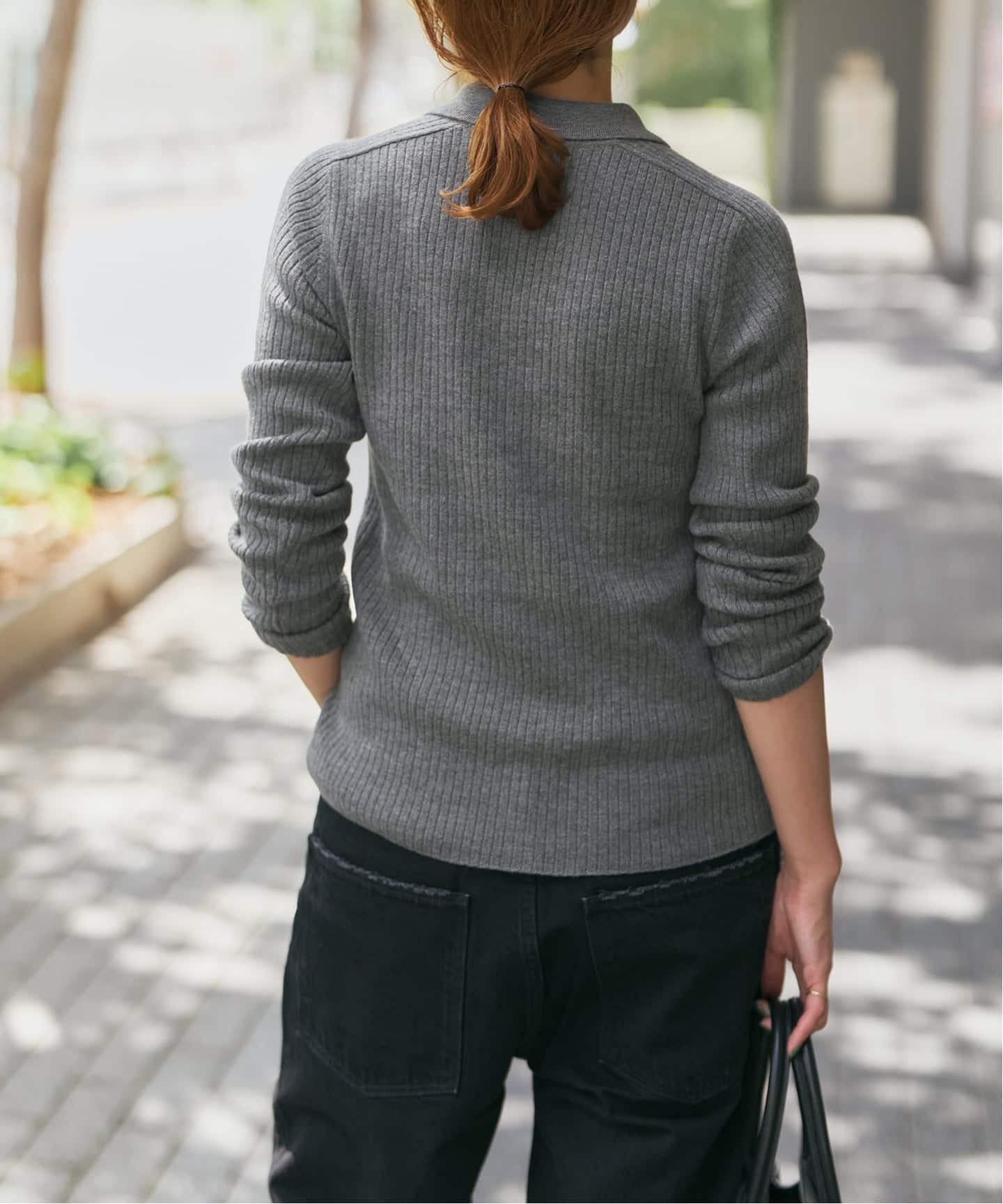 パールボタン襟付きニット（ニット／セーター）｜Spick and Span