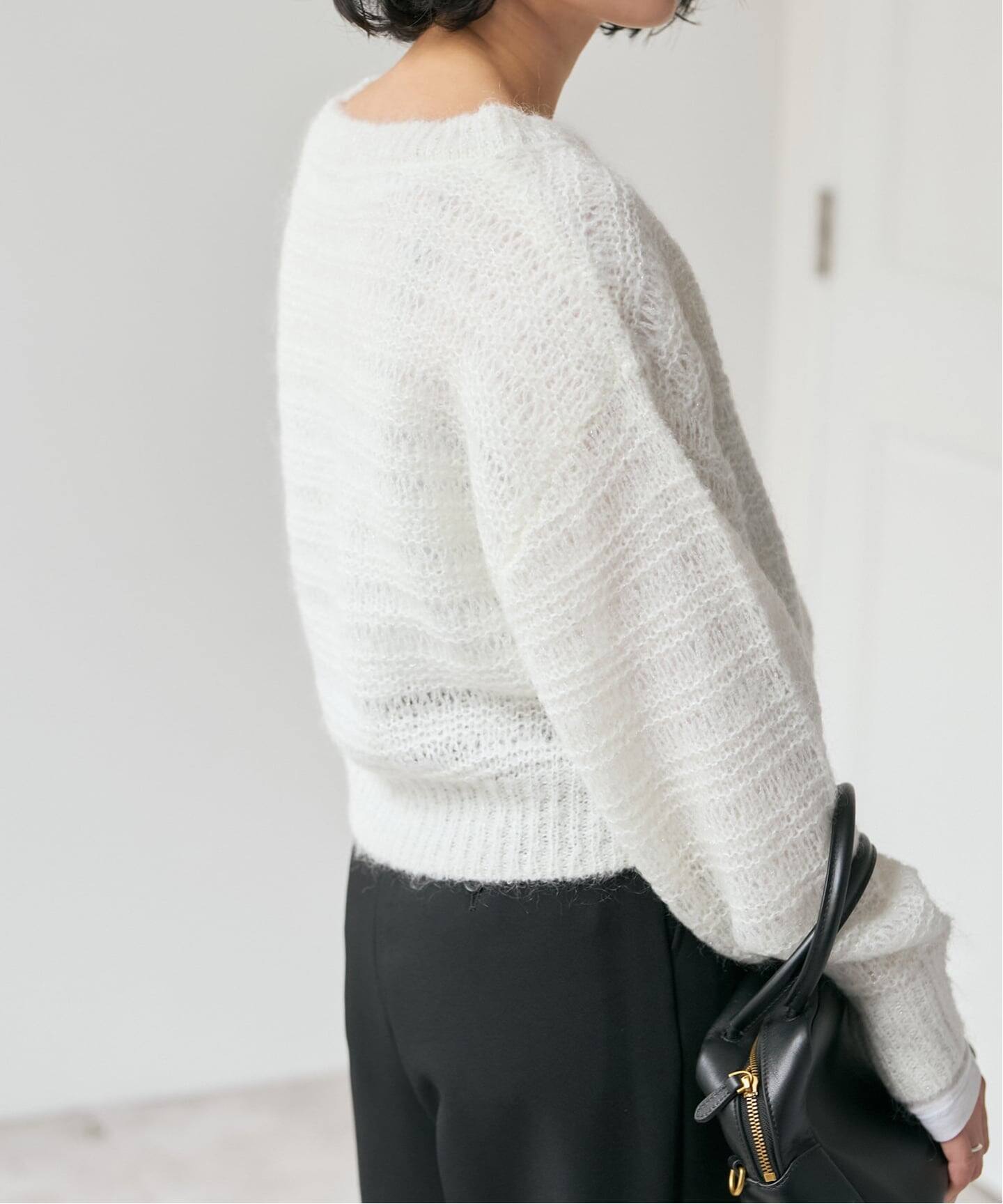 ラメシャギーニットプルオーバー（ニット／セーター）｜Spick and Span