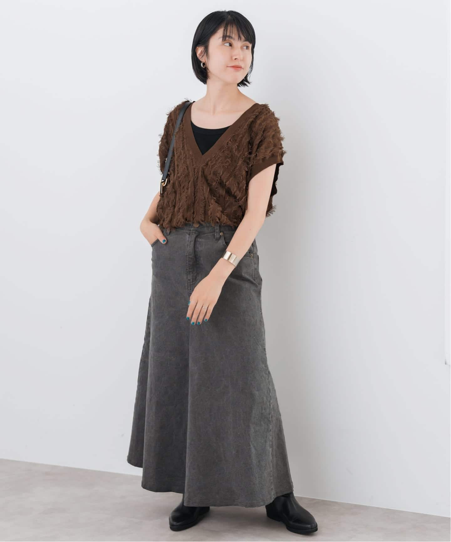 Spick and Span フリンジニットベスト Spick & Span（スピックアンドスパン）の「フリンジニットベスト