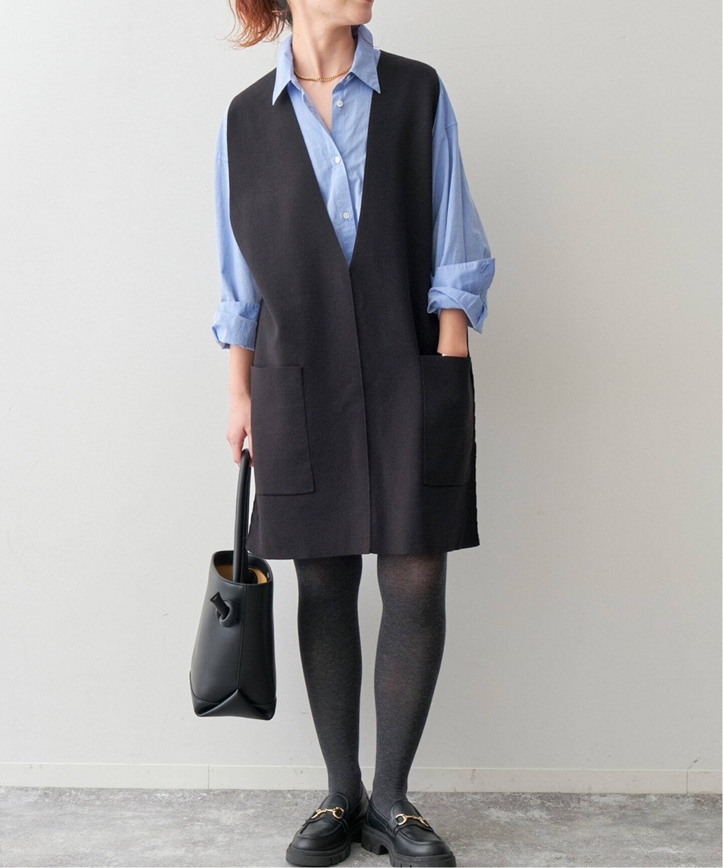 WEB限定》C/Rニットベスト（ベスト）｜Spick and Span（スピック  