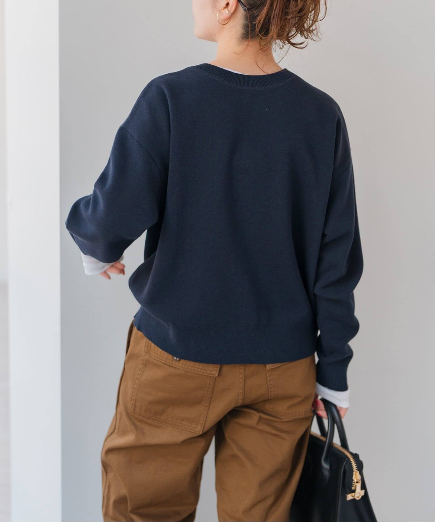 WEB限定》2WAYスナップボタンロゴニット（カーディガン）｜Spick and