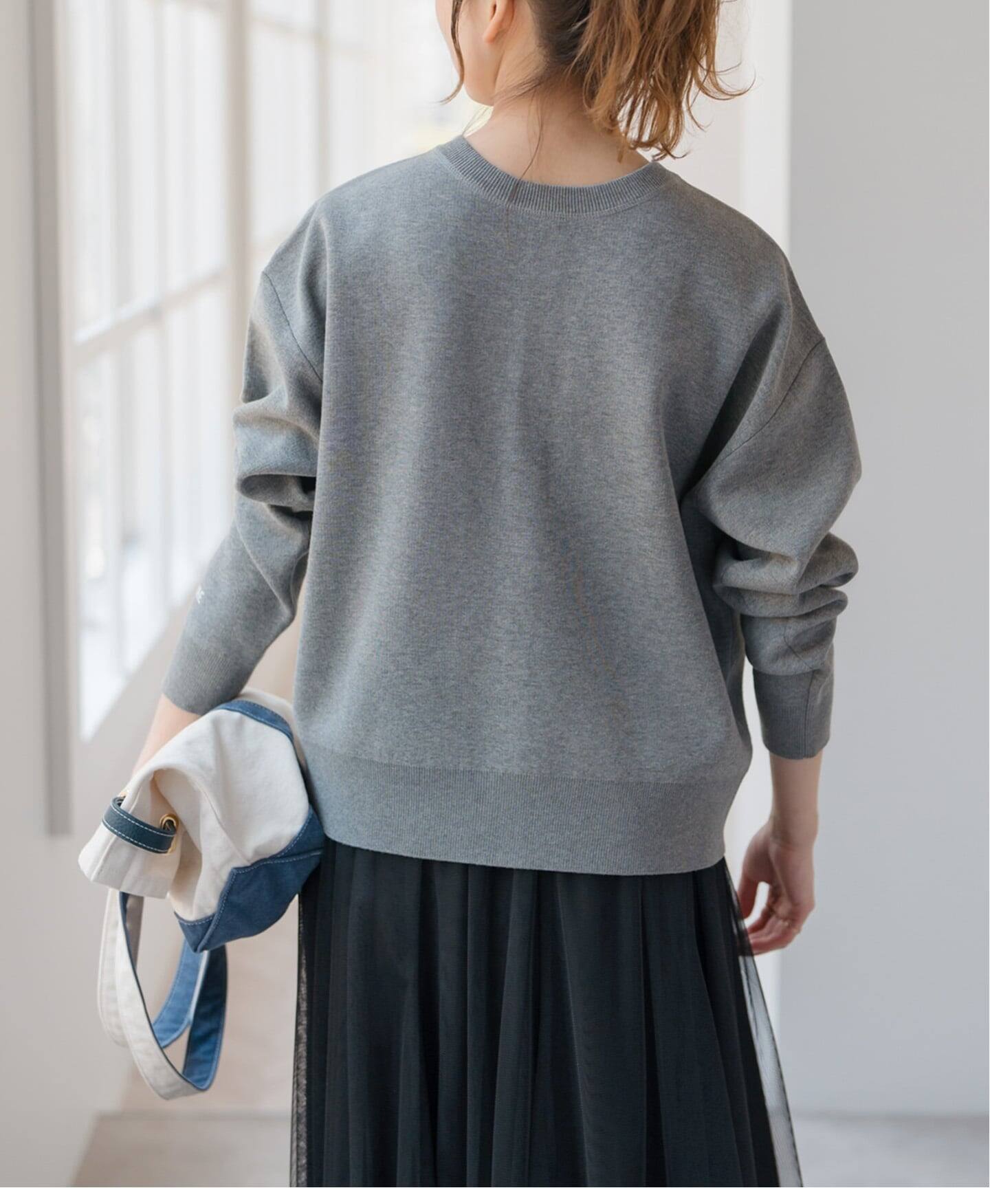 WEB限定 / 追加予約》2WAYスナップボタンロゴニット（カーディガン