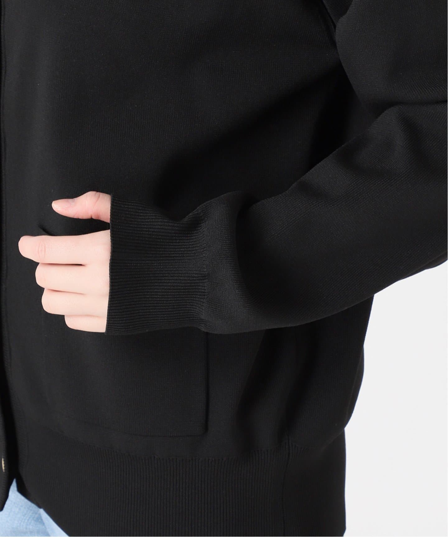 WEB限定追加》ウォッシャブルクルーネックカーディガン