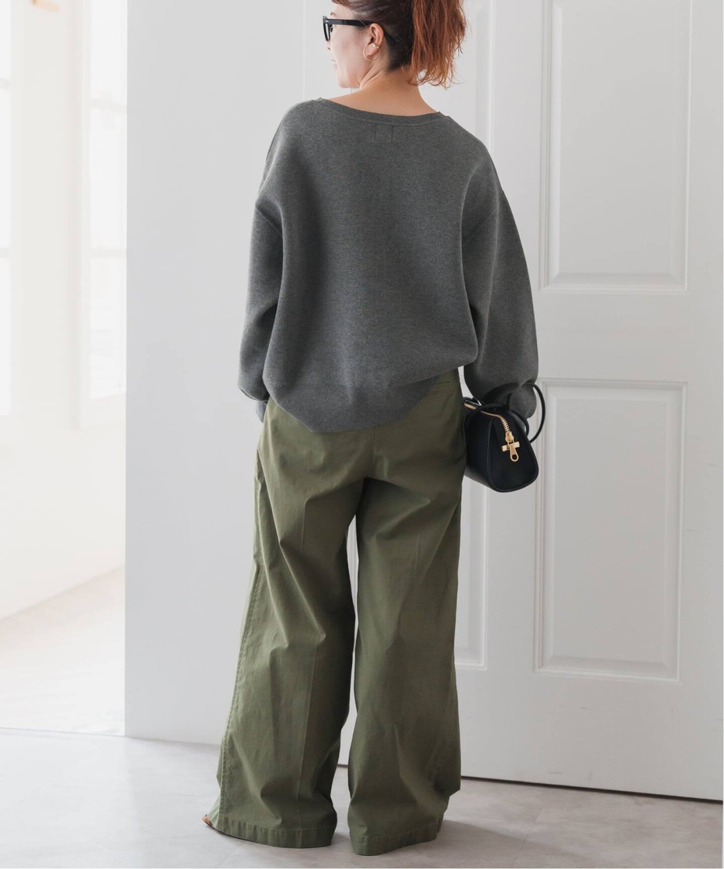 WEB限定 / 追加予約》メタルボタンヘンリーネックニット（ニット