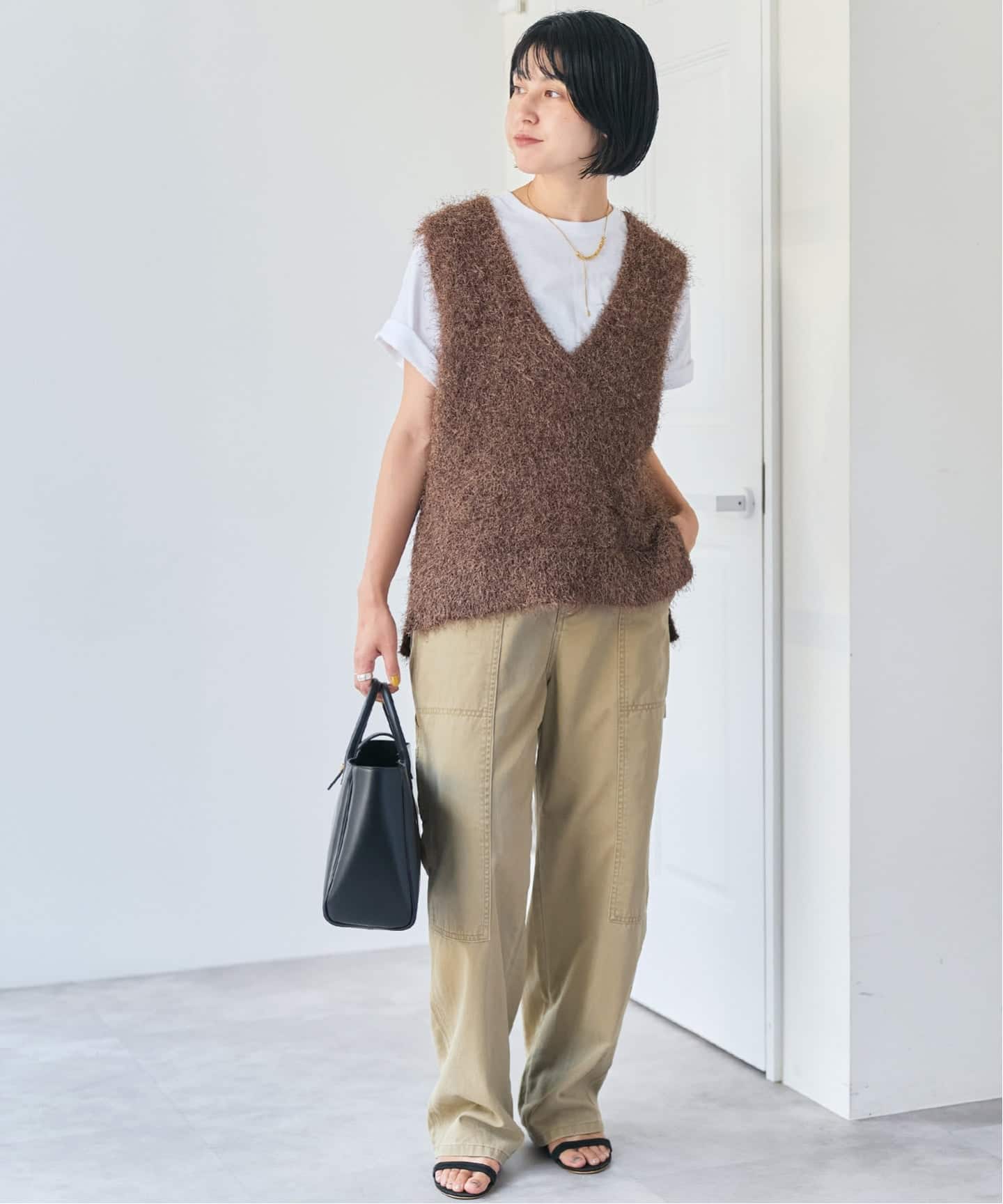 シャギーベスト（ベスト）｜Spick and Span（スピック＆スパン）の通販