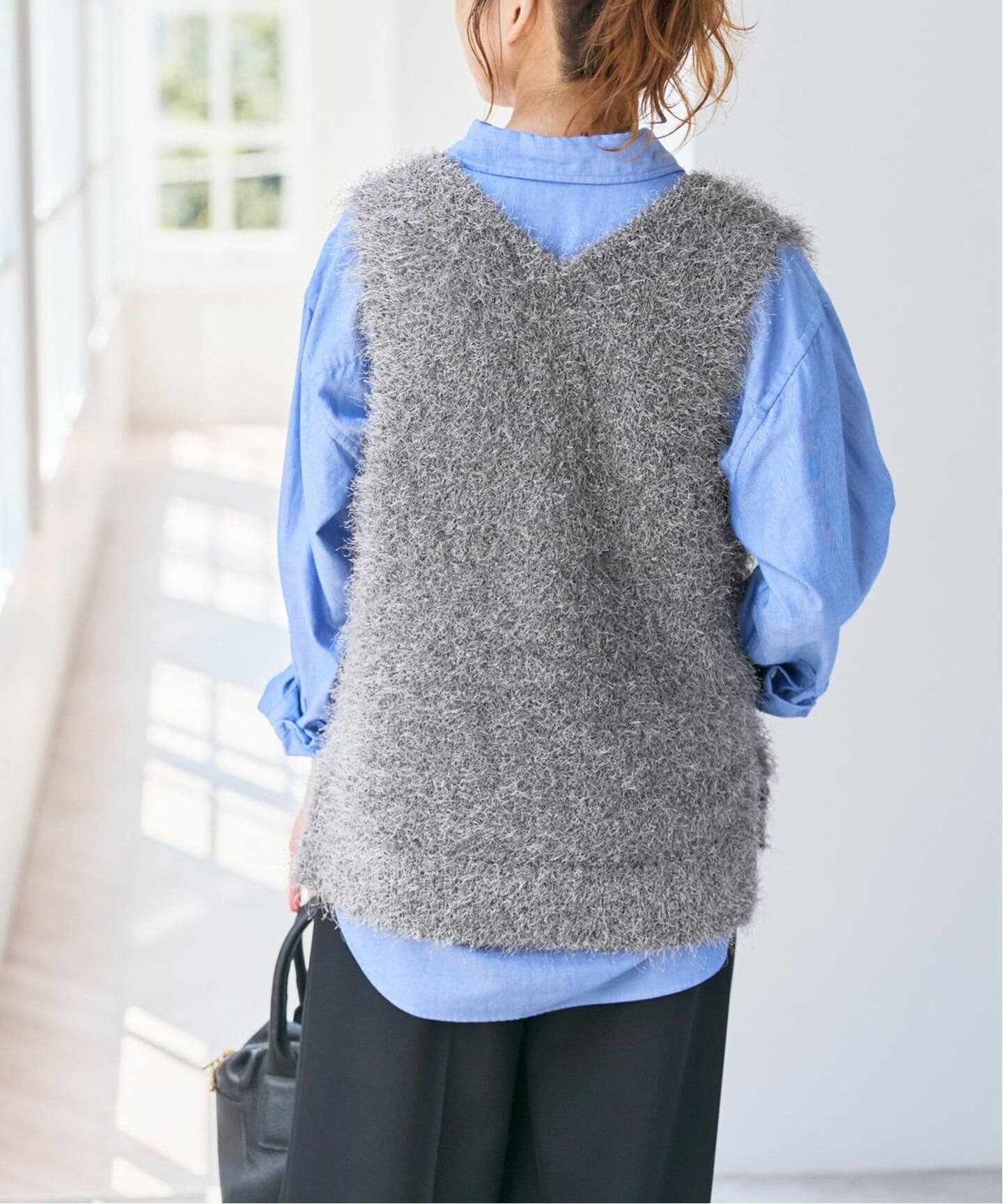 シャギーベスト（ベスト）｜Spick and Span（スピック＆スパン）の通販