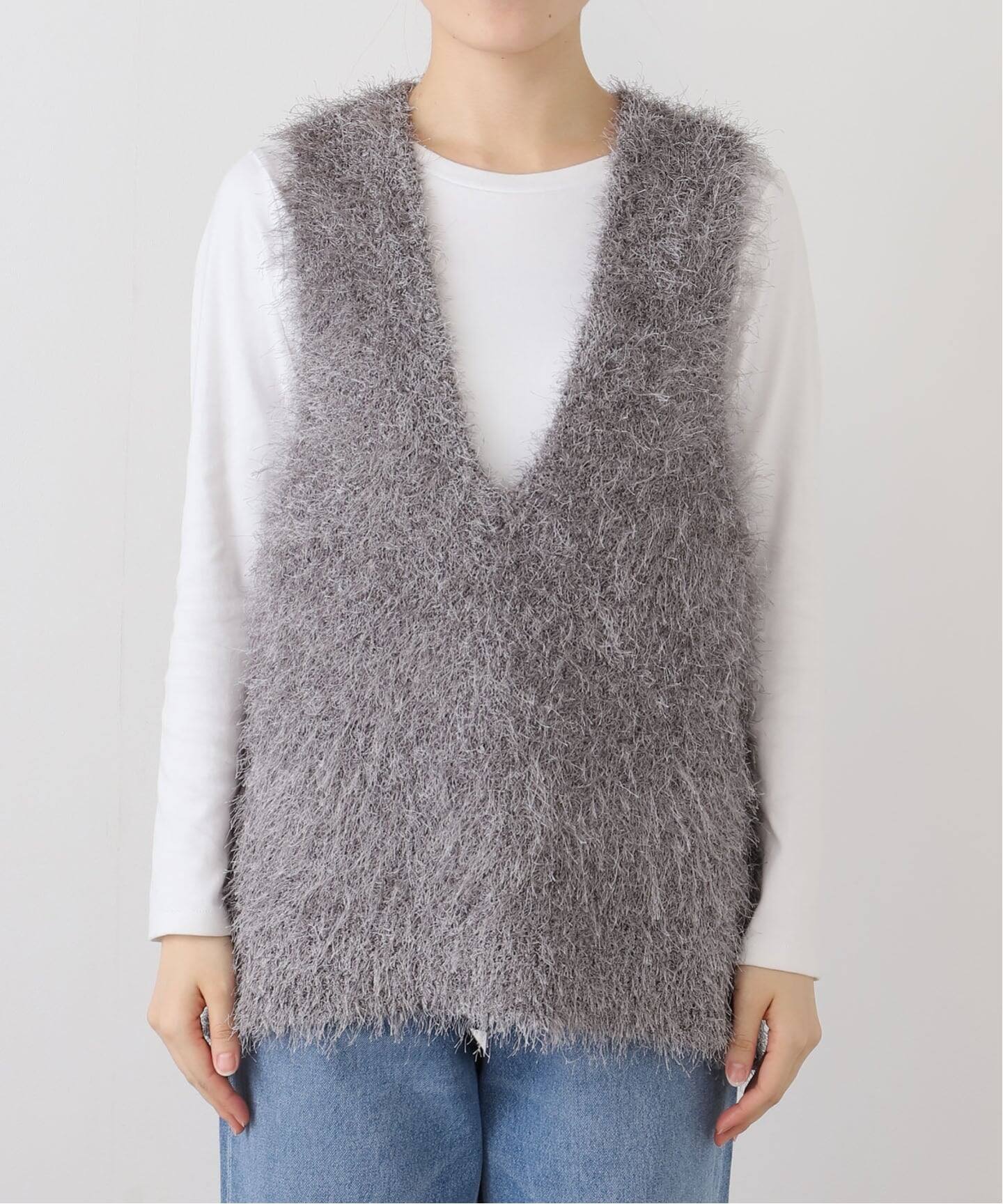 シャギーベスト（ベスト）｜Spick and Span（スピック＆スパン）の通販