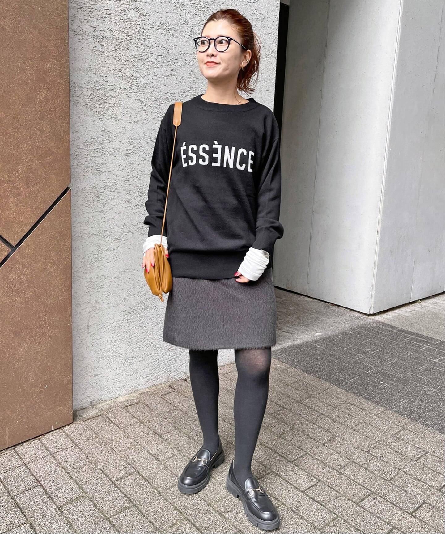 Spick&Span ≪WEB限定追加≫ ESSENCEロゴKNIT WEB限定 / 追加》ESSENCEロゴニット（ニット／セーター）｜Spick and