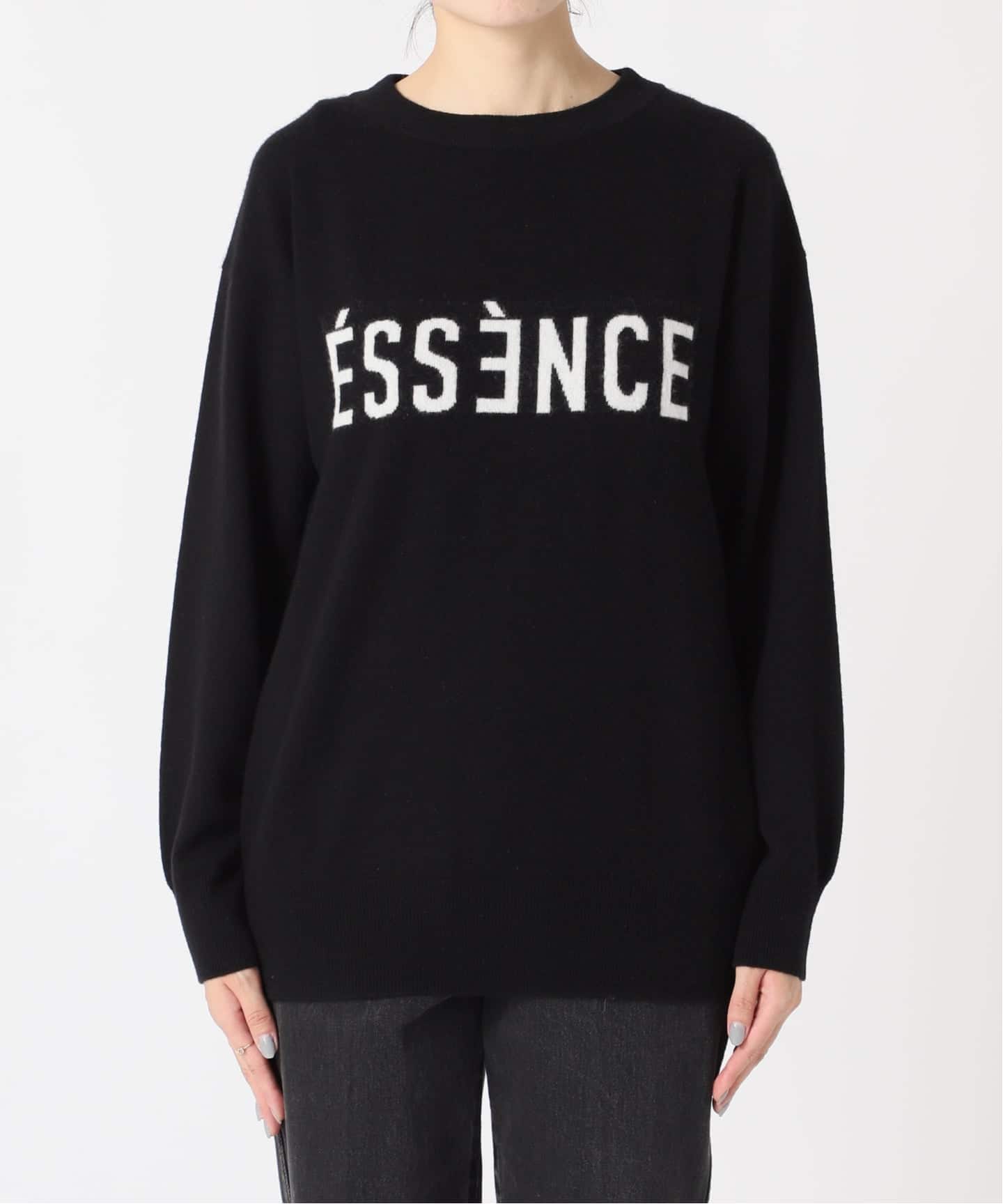 Spick&Span ≪WEB限定追加≫ ESSENCEロゴKNIT Spick & Span（スピックアンドスパン）の「≪WEB限定追加≫ESSENCEロゴ