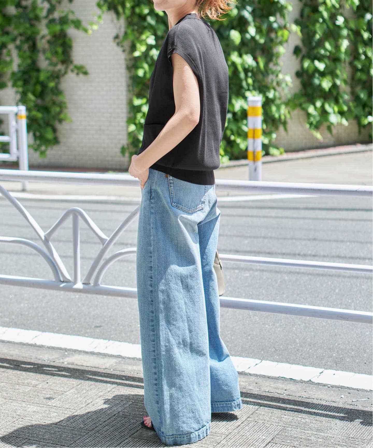 Spick＆Span ベスト ジレ 「WEB限定」ウォッシャブルVネック