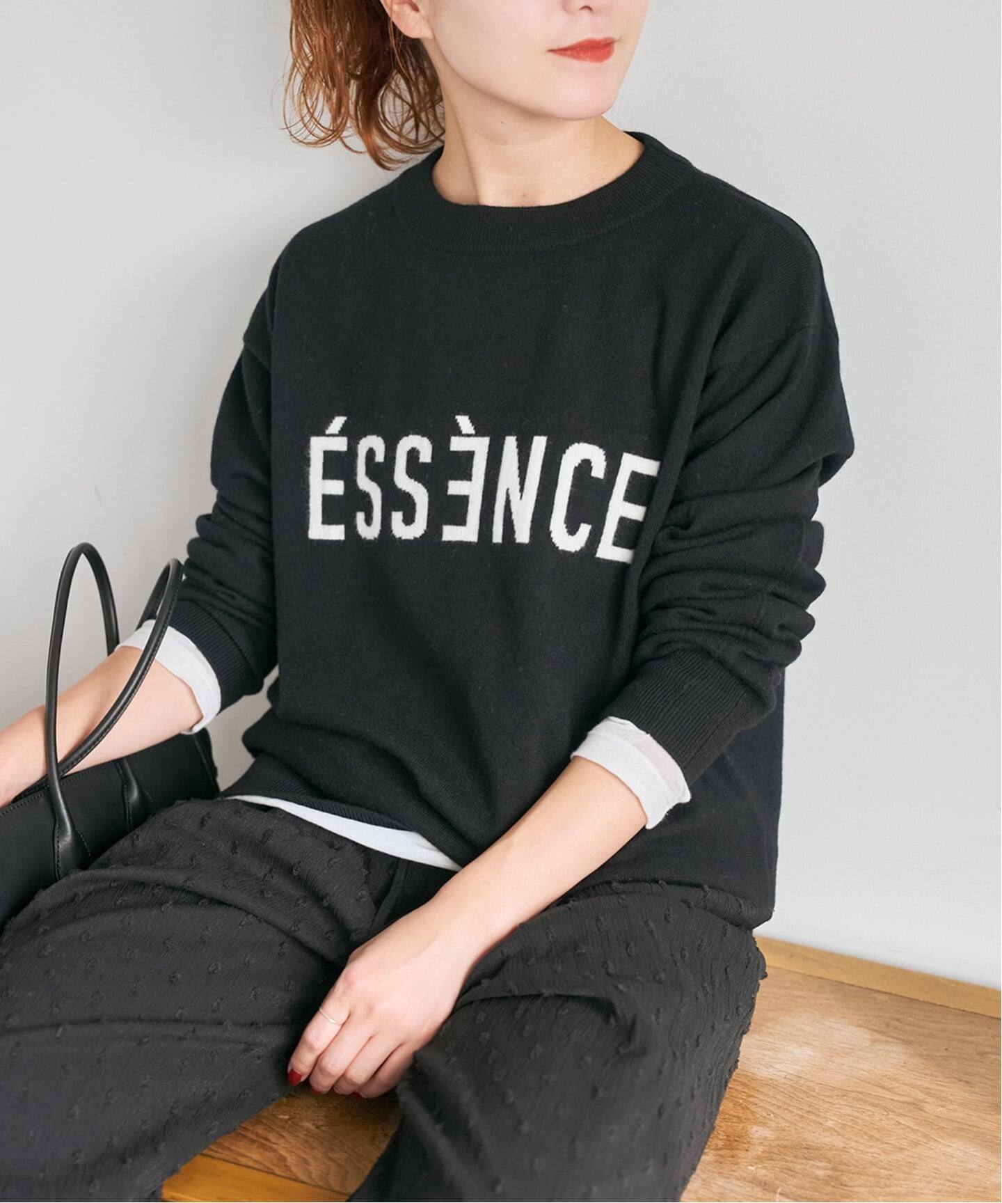 WEB限定 / 追加2》ESSENCEロゴニット（ニット／セーター）｜Spick and