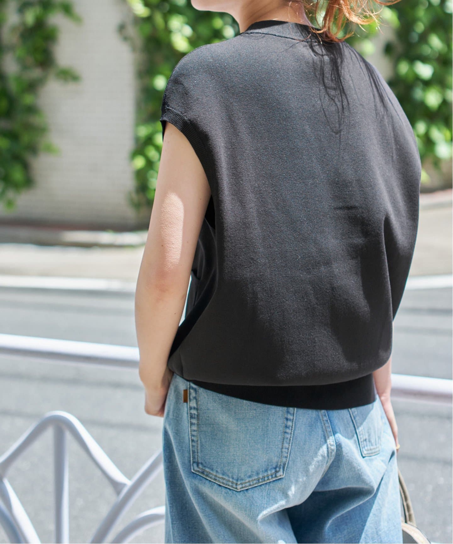 ＊ spick and span ＊　ウォッシャブルVネックニットベスト　未使用 WEB限定追加》ウォッシャブルVネックニットベスト（ベスト
