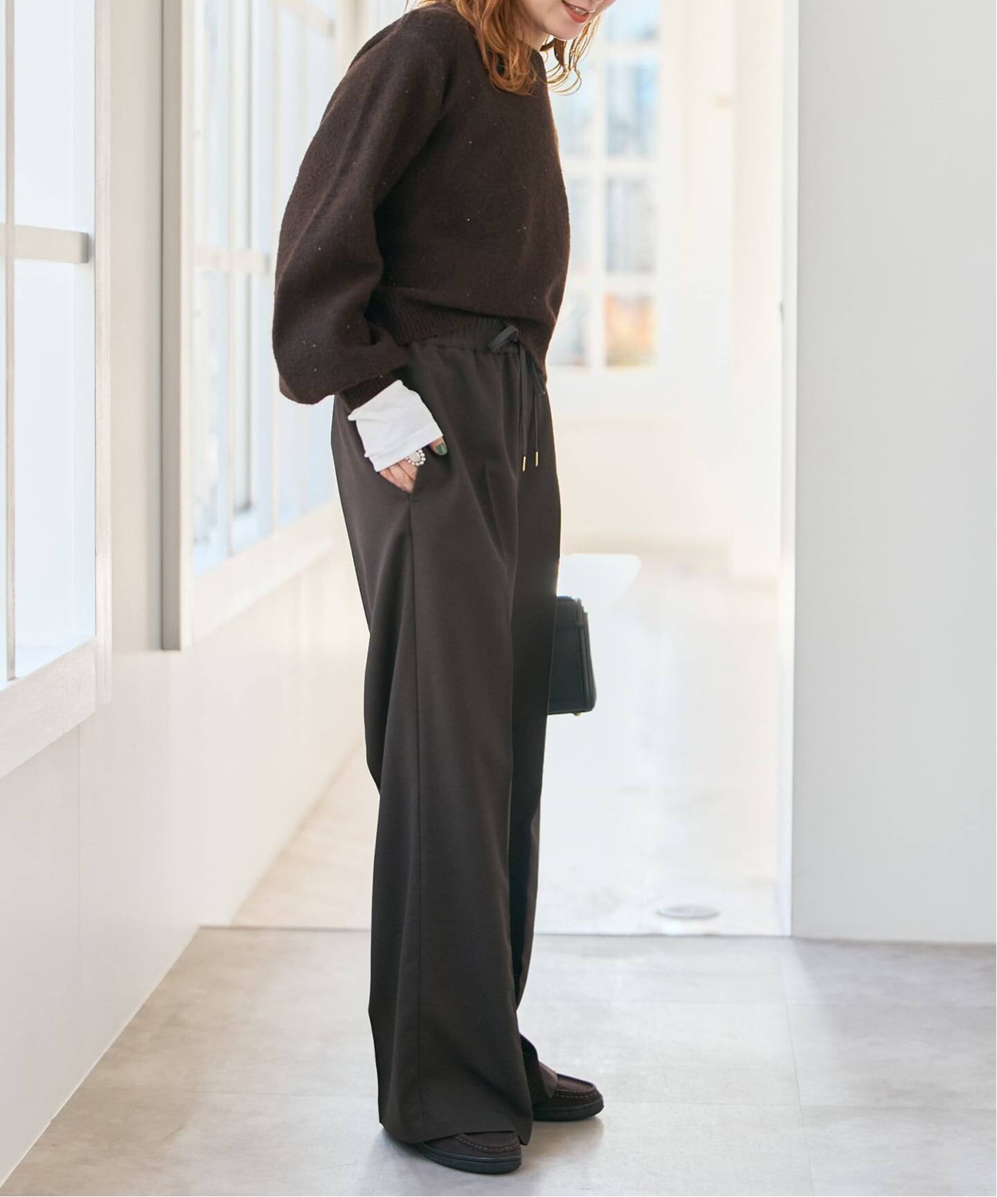 新色有り / 追加》スパンコールショート丈ニット（ニット／セーター