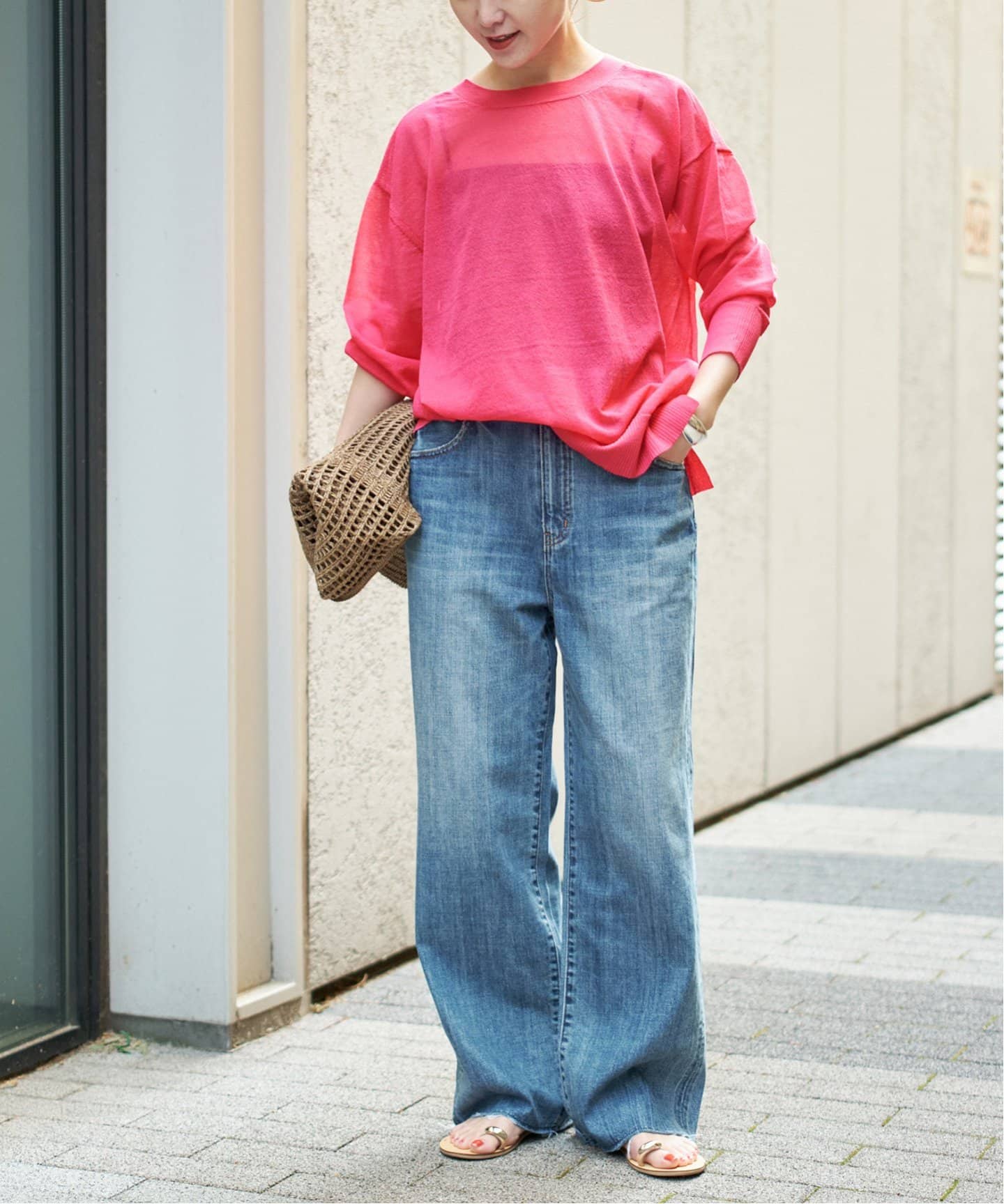 一部店舗+WEB限定》WASHABLEシアーカーディガン（カーディガン