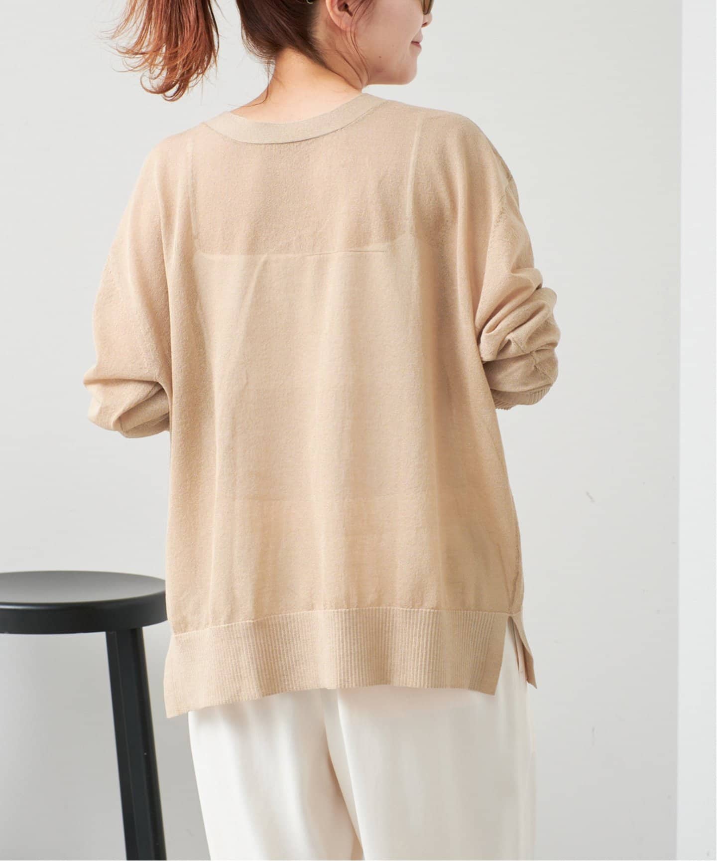 一部店舗+WEB限定》WASHABLEシアーカーディガン（カーディガン
