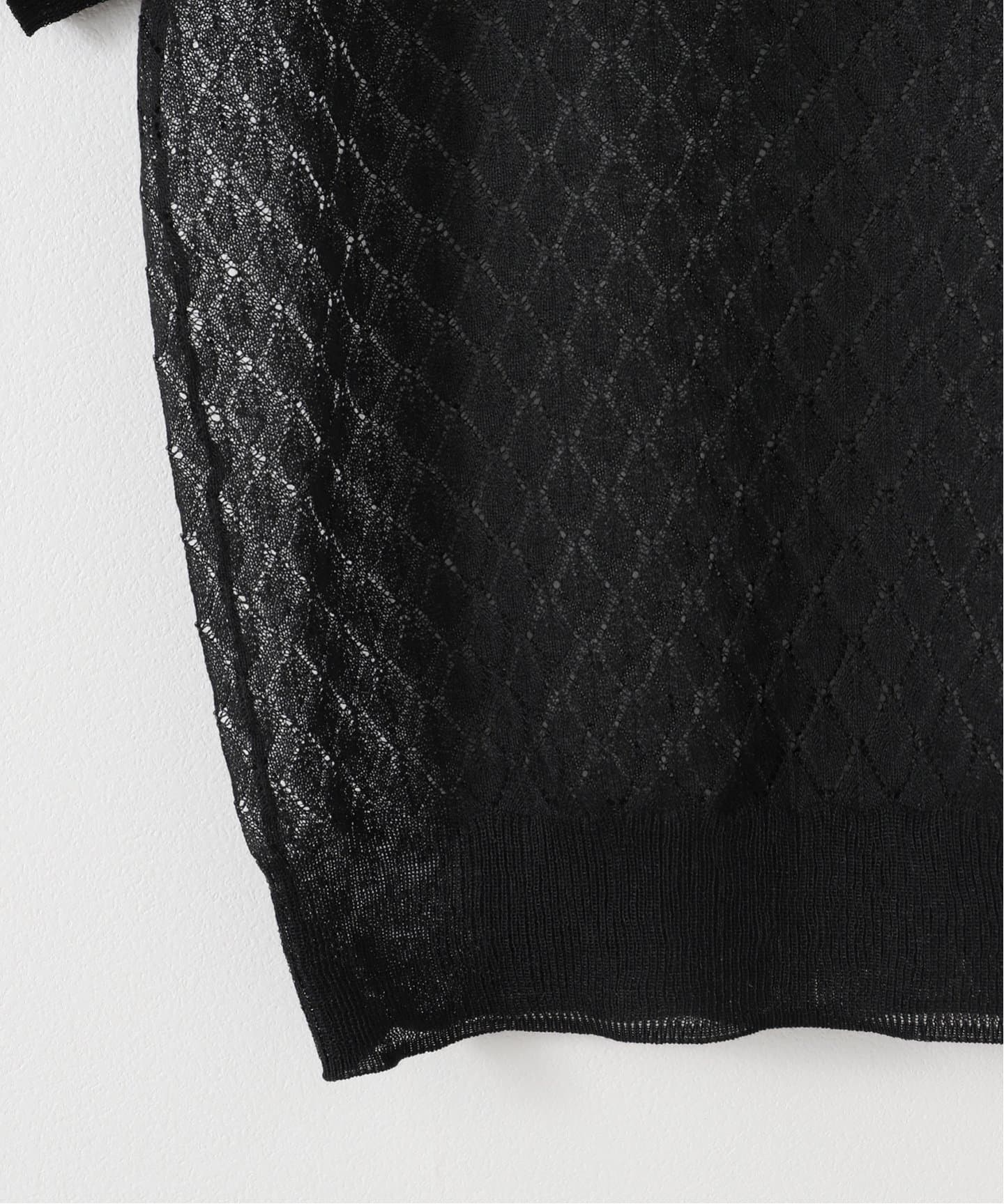 PROVOKE/プロヴォーク Sheer knit POLO S（ポロシャツ）｜Spick
