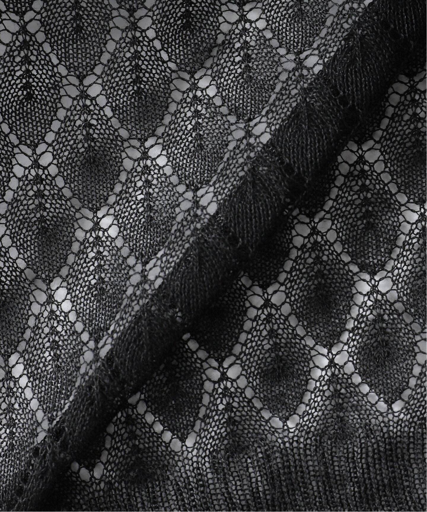 【新品未使用タグ付き】スピックアンドスパン　プロヴォーク　シアーニットポロ PROVOKE/プロヴォーク Sheer knit POLO S（ポロシャツ）｜Spick