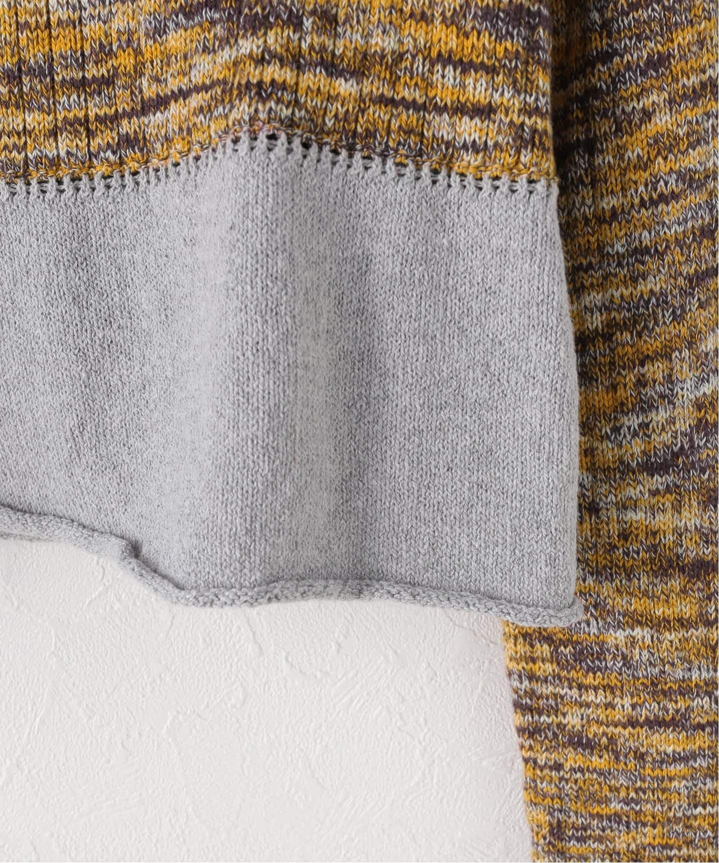 高輪店+WEB限定》BASERANGE/ベースレンジ WASTE CROPPED SWEATER