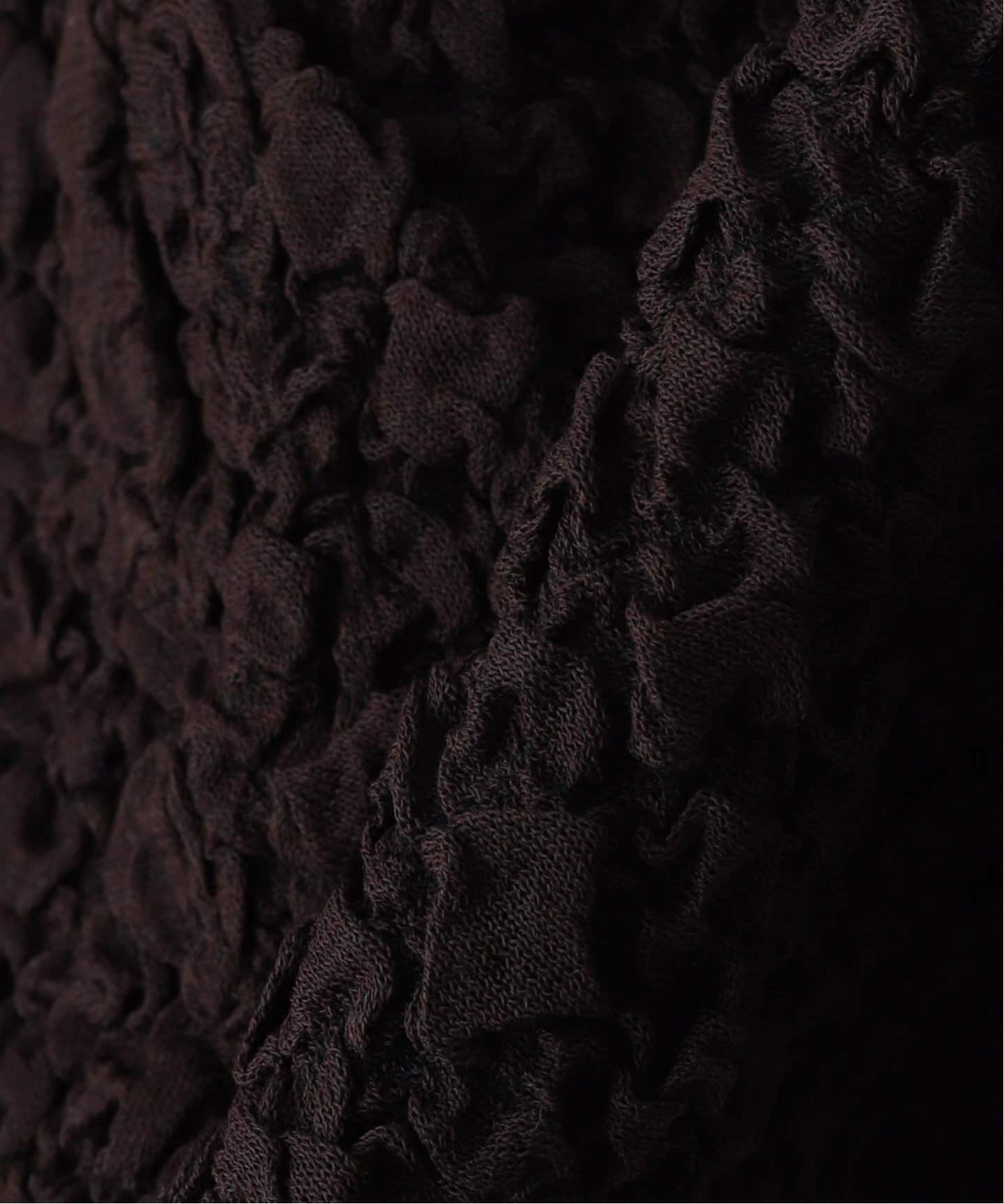 Spick &amp; Span (スピックアンドスパン) ■ ①② 25080210001010 【Venit / ヴェニット】BUMPY KNIT レディース ブラウン FREE Venit / ヴェニット BUMPY KNIT（カーディガン）｜Spick & Span
