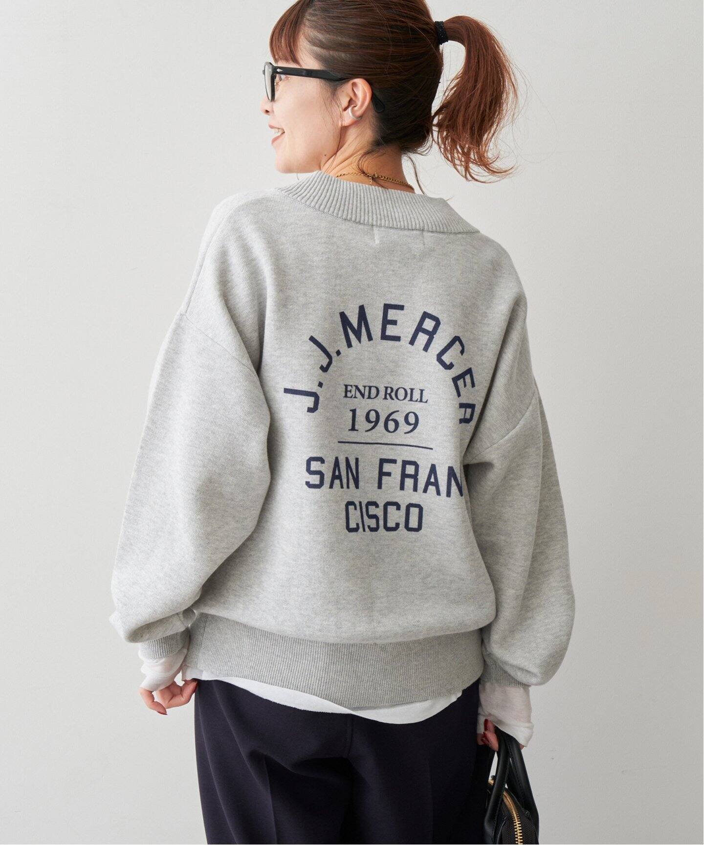 【J.J.MERCER/ジェイジェイマーサー】 V NECK KNIT 追加》J.J.Mercer / ジェイジェイマーサー 別注 Vネックプル