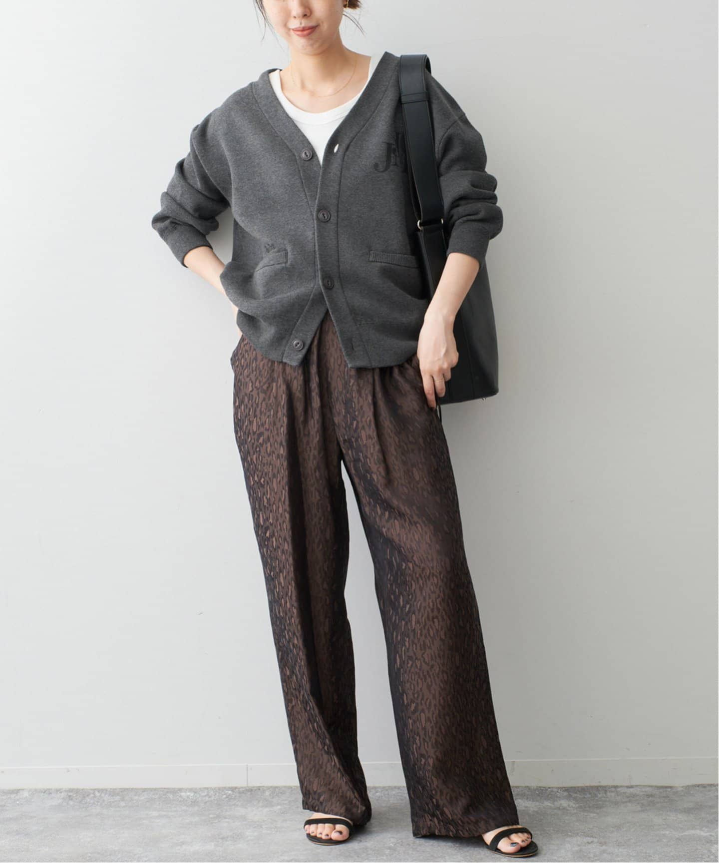 L'Appartement ジェイジェイマーサー　KNIT CARDIGAN J.J.MERCER/ジェイジェイマーサー】 KNIT CARDIGAN
