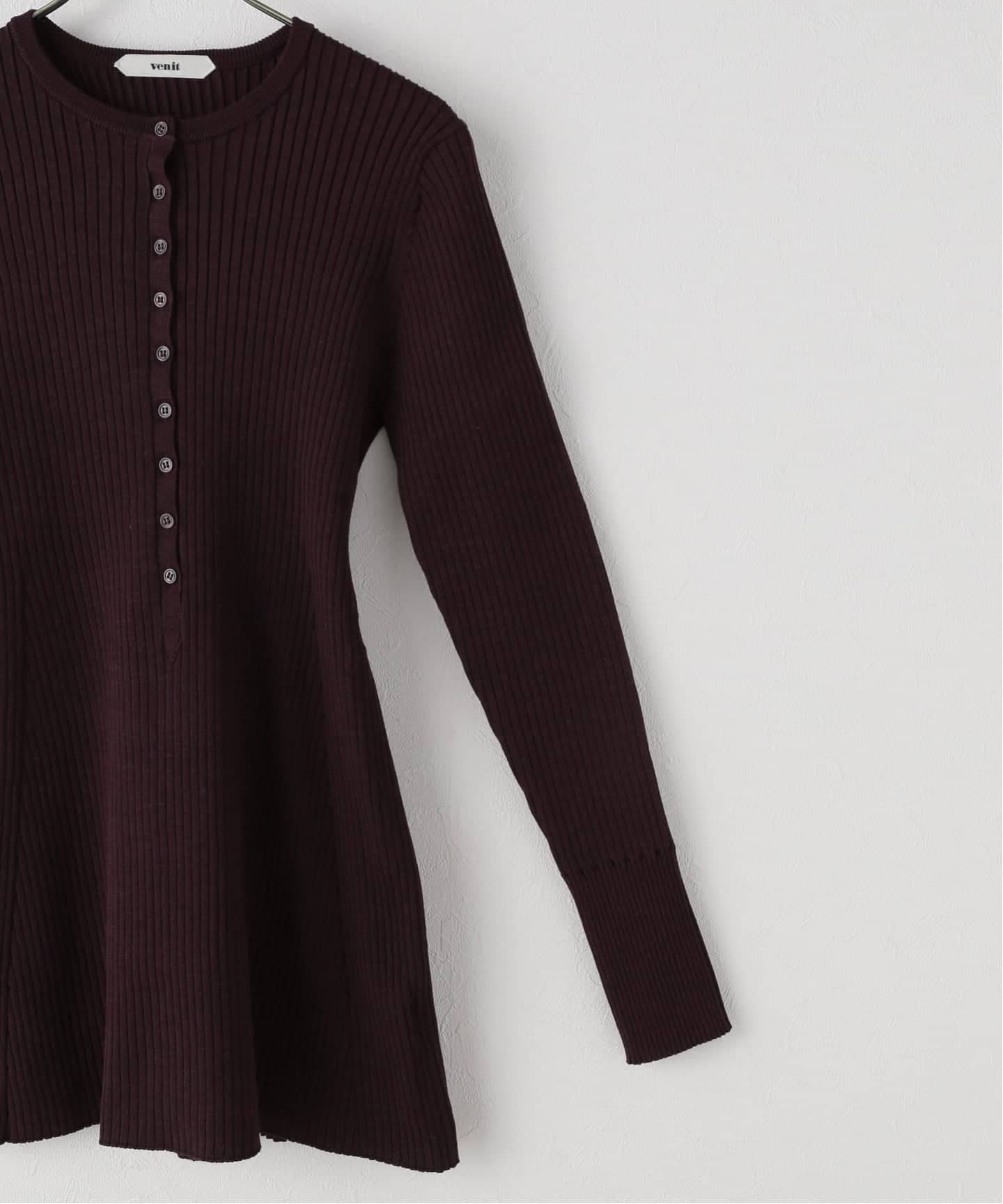 Venit / ヴェニット DRY WOOL MIX TOP（ニット／セーター）｜Spick