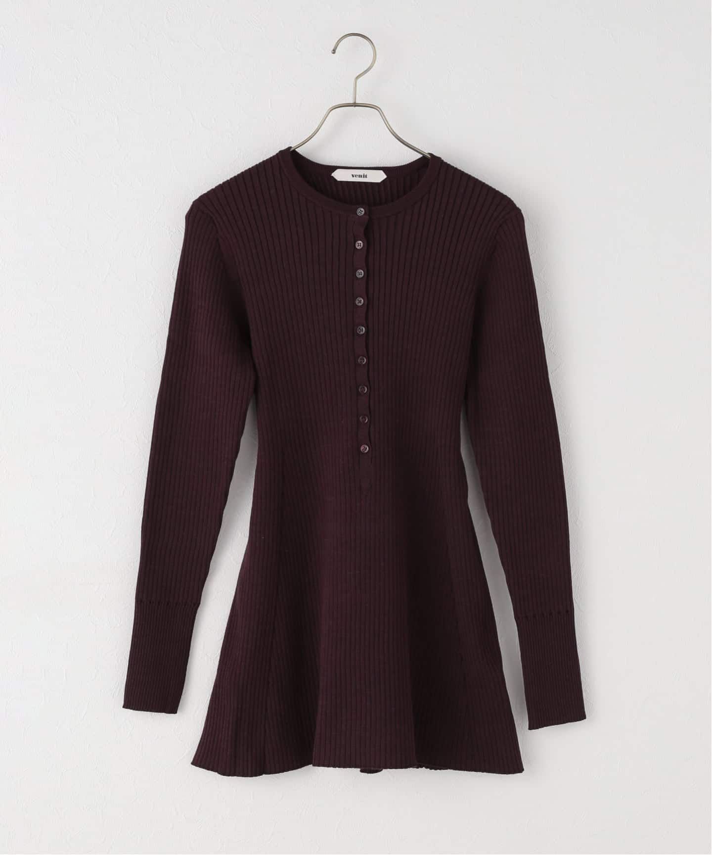 Venit / ヴェニット DRY WOOL MIX TOP