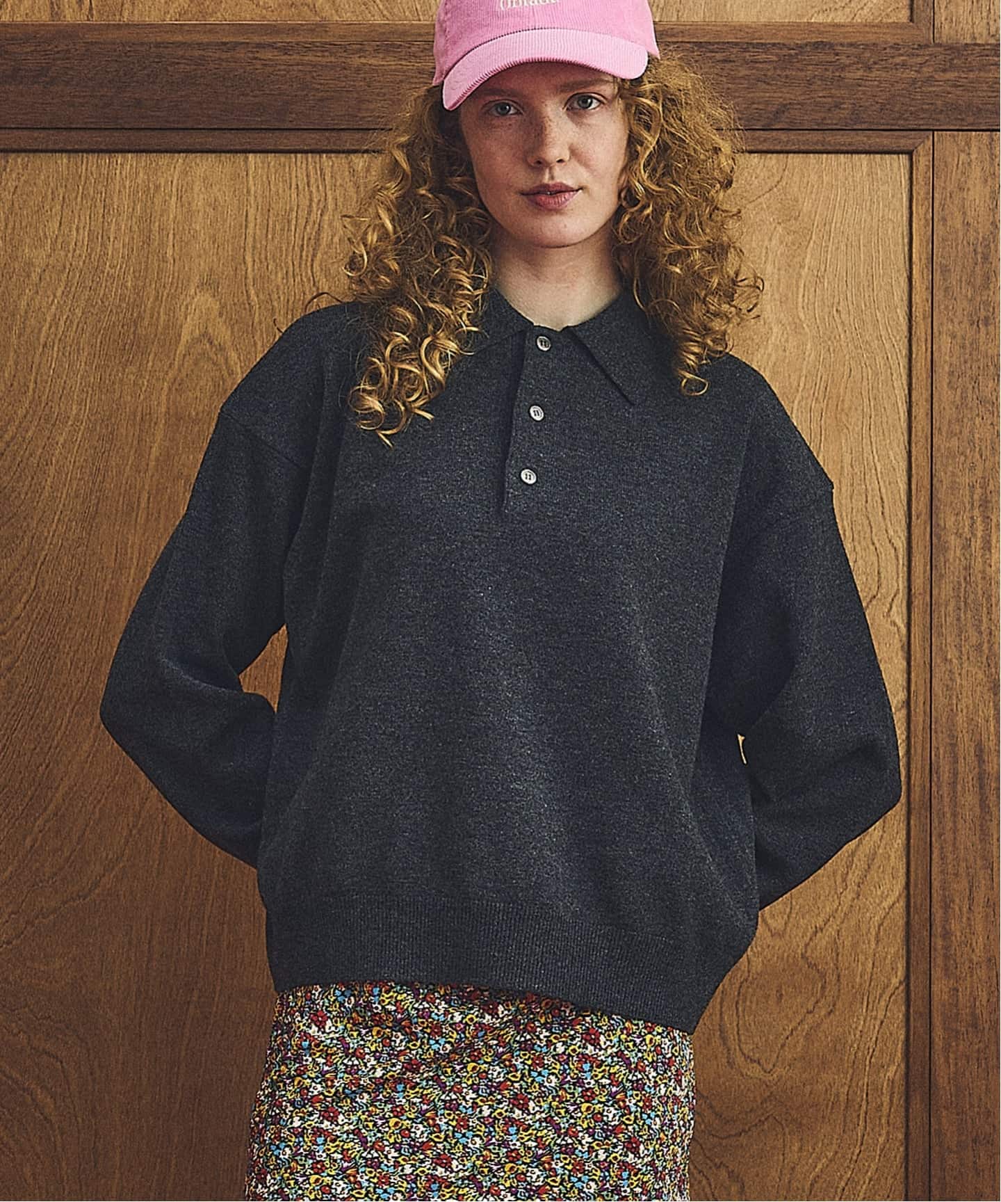 一部店舗+WEB限定》oblada / オブラダ 襟つきニット（ニット