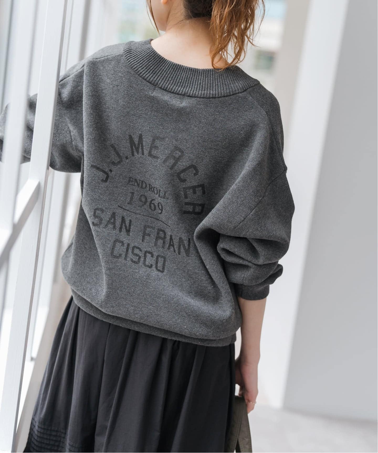 追加4》J.J.Mercer / ジェイジェイマーサー 別注 Vネックプルオーバー