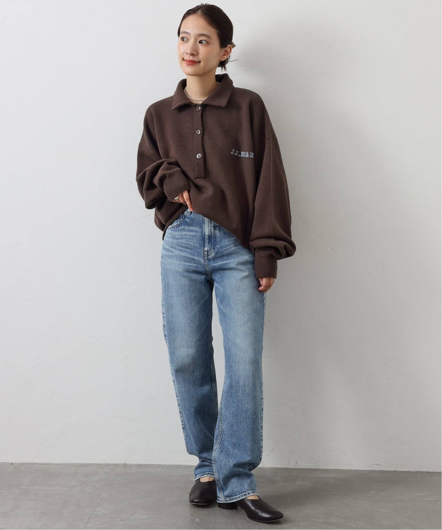 J.Mercer / ジェイジェイマーサー 別注 襟つきニット　Spick J.J.Mercer / ジェイジェイマーサー 別注 襟つきニット（ニット